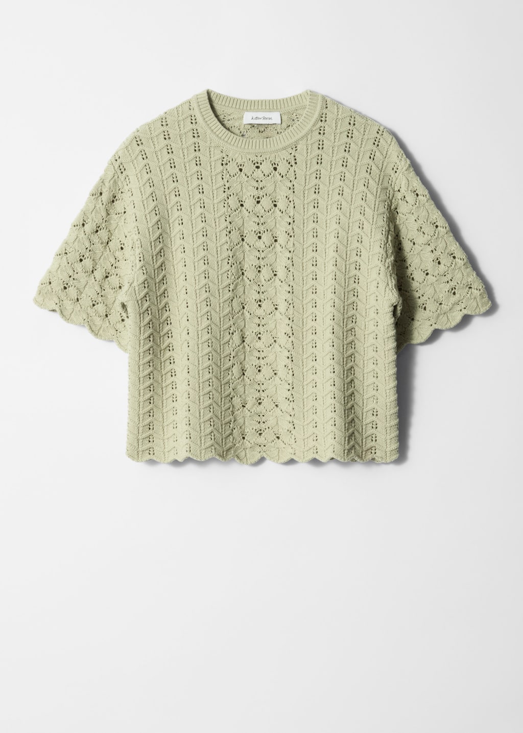 Image of T-shirt en maille pointelle