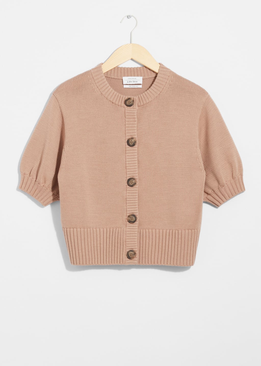 Merino Cardigan - Beige - Still Life