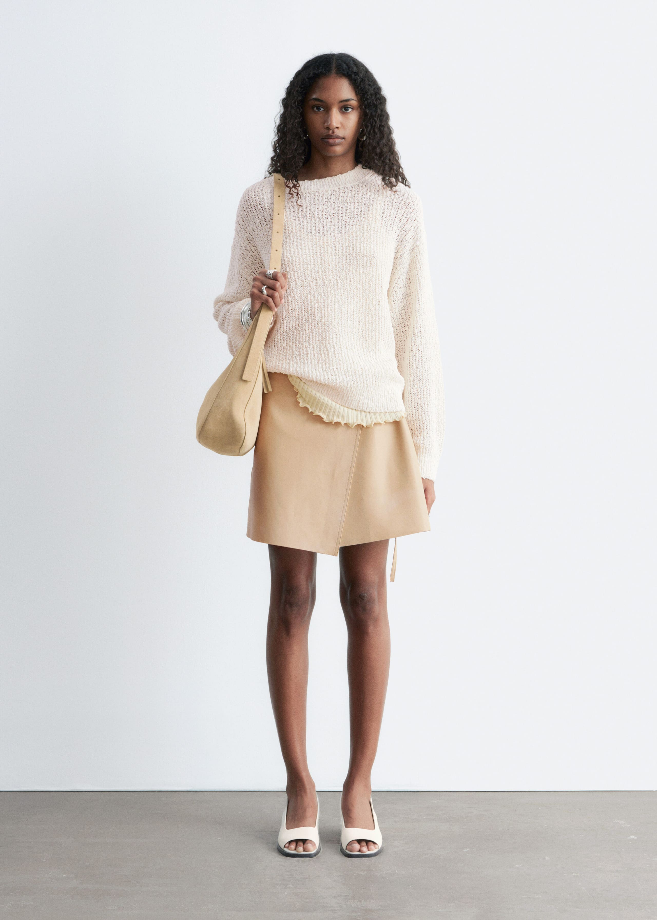 Image of Strickpullover aus Seide und Baumwolle