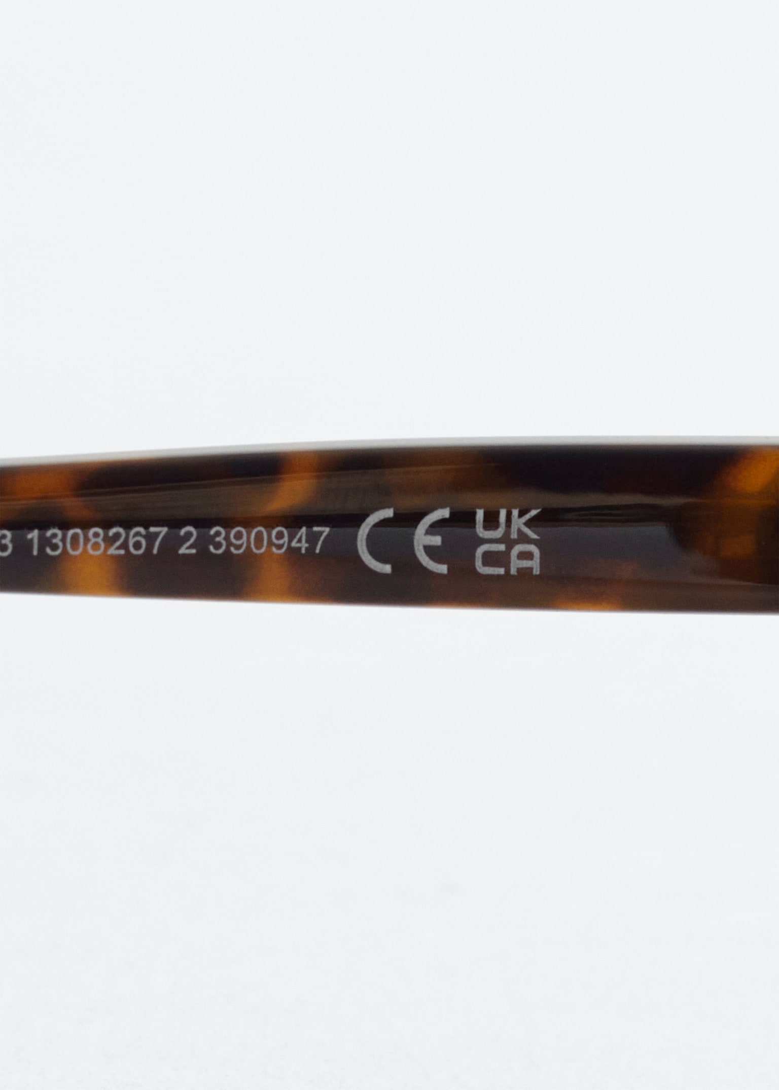 Wydłużone okulary przeciwsłoneczne typu kocie oczy - Brown Tortoise/Jasnożółty - 4