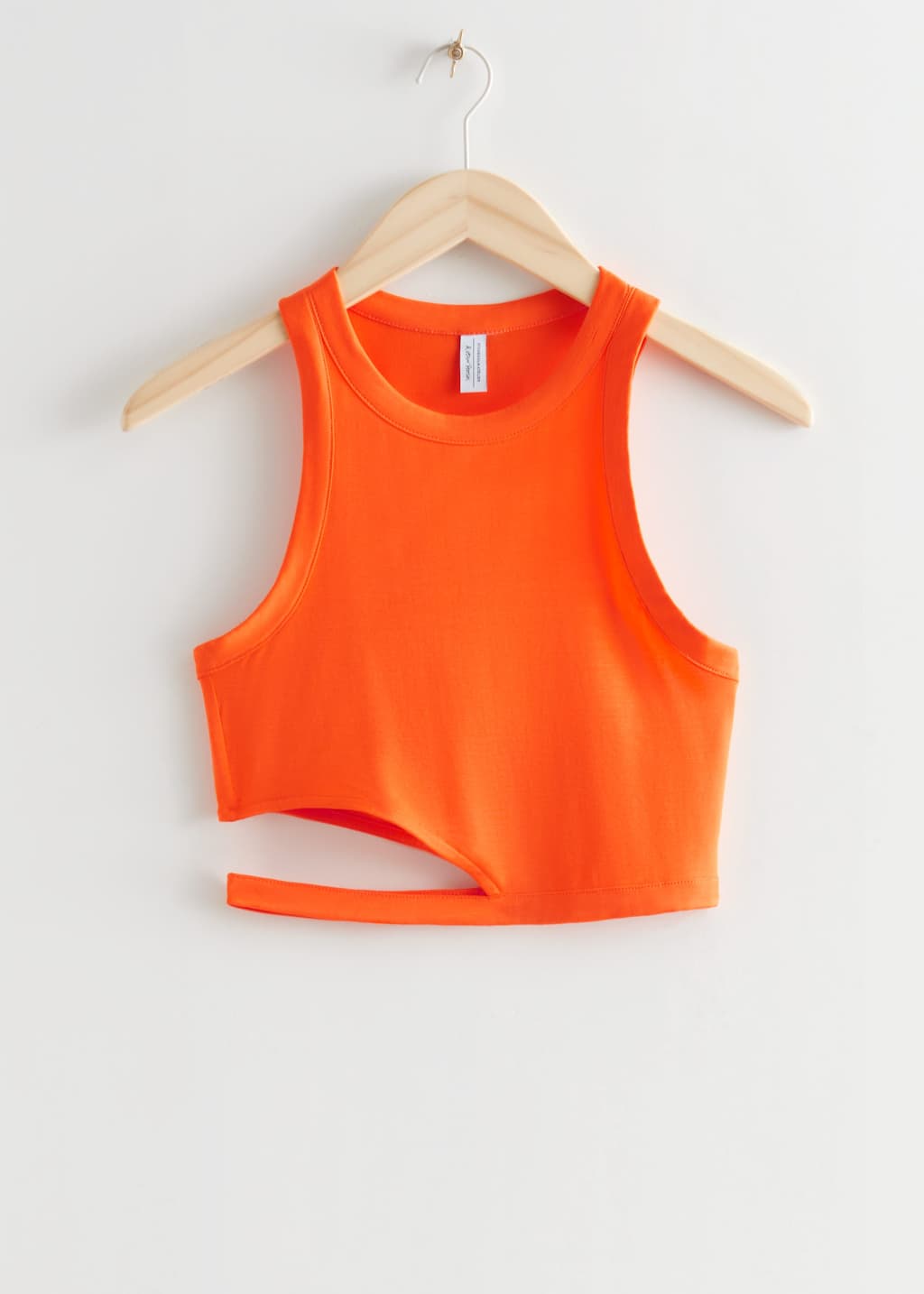 CutOut Tank Top - Orange - Natura morta