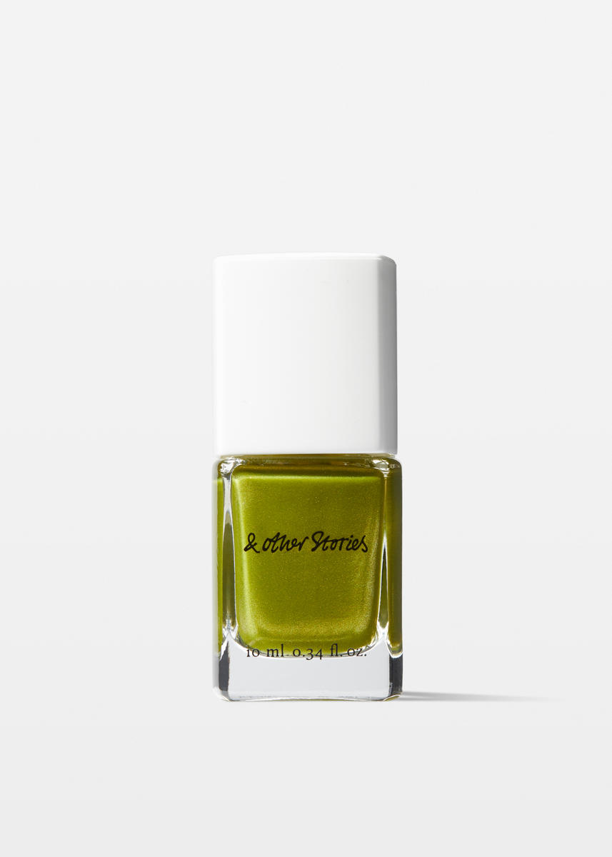 & Other Stories Glossy Apple Nail Colour -Green, NOSIZE