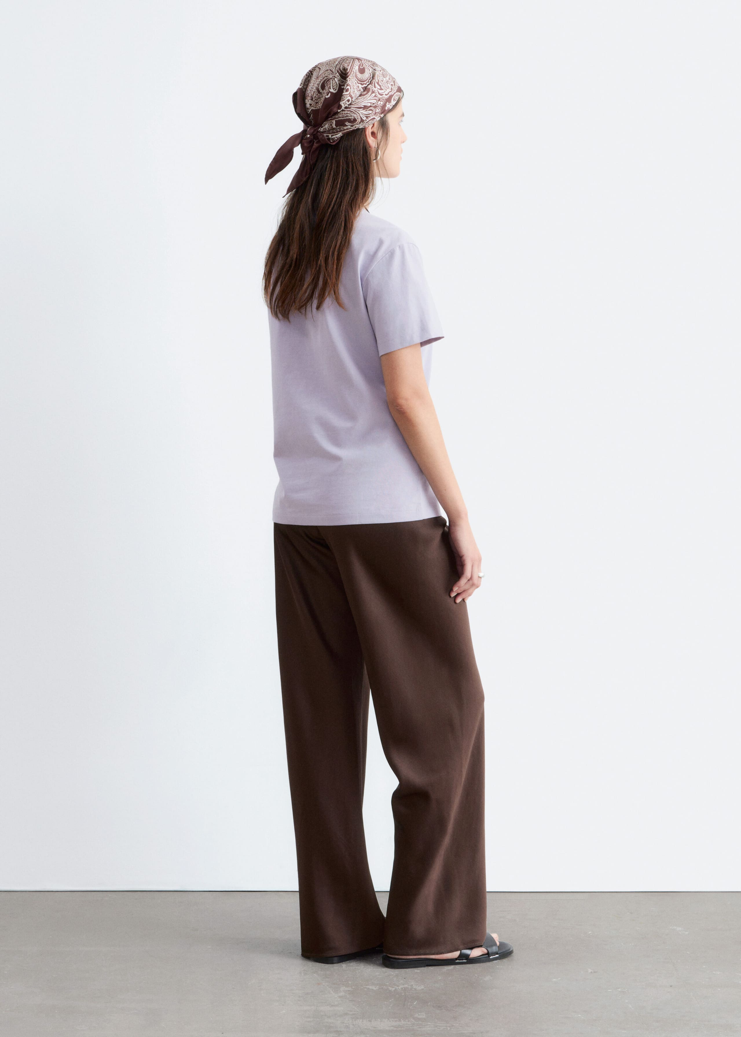 Image of Cotton Crew-Neck T-Shirt