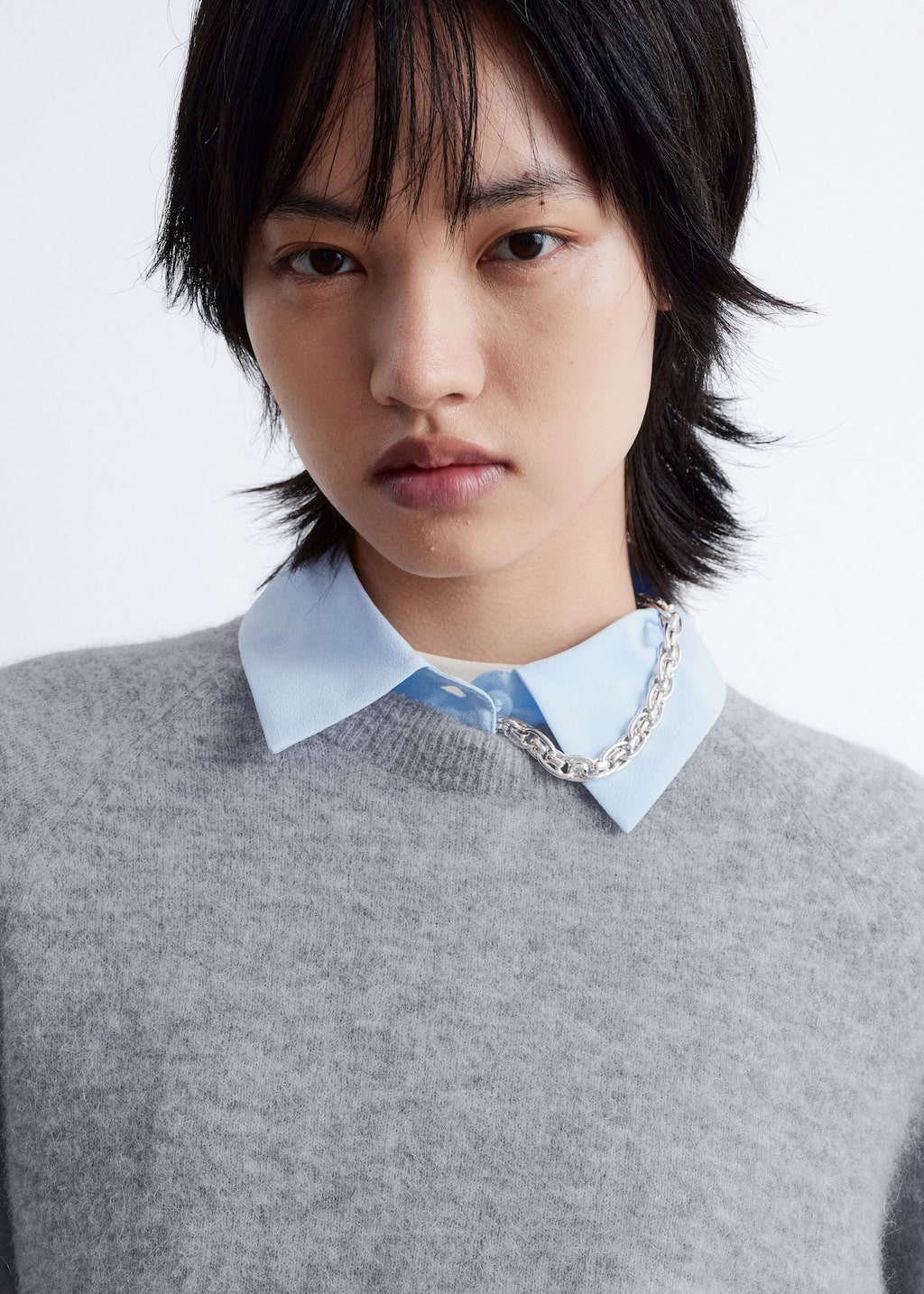 Image of Alpaca-Blend Knitted Top