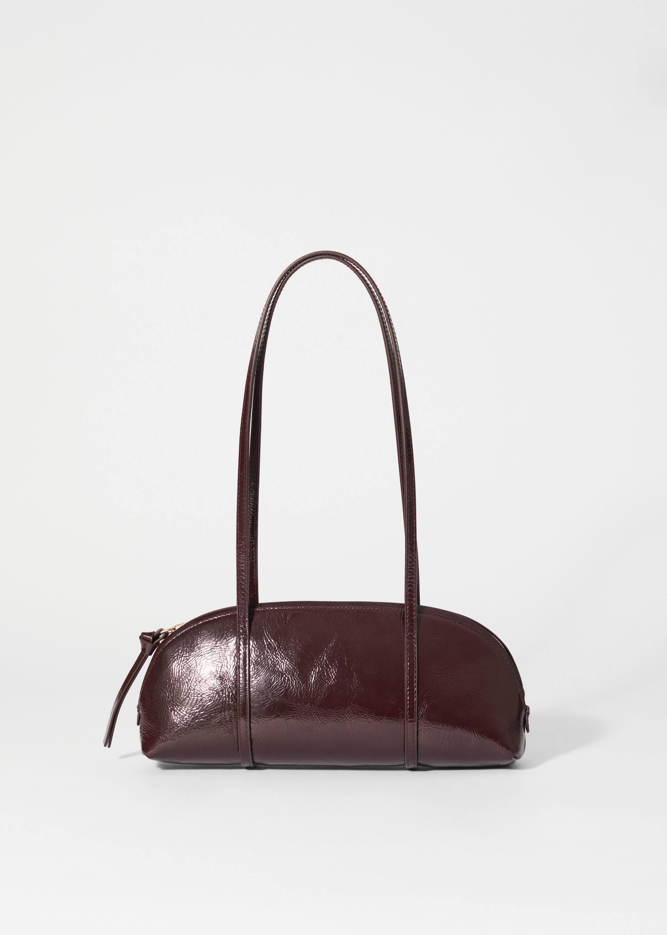 Agrandir l'image: Sac bowling en cuir - Bordeaux - FEMME | H&M FR 2