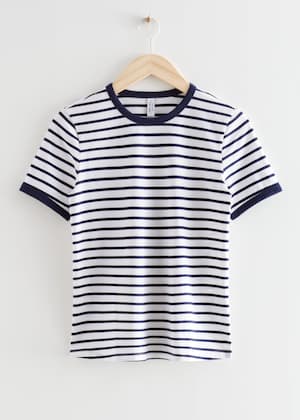 Navy/White Stripes
