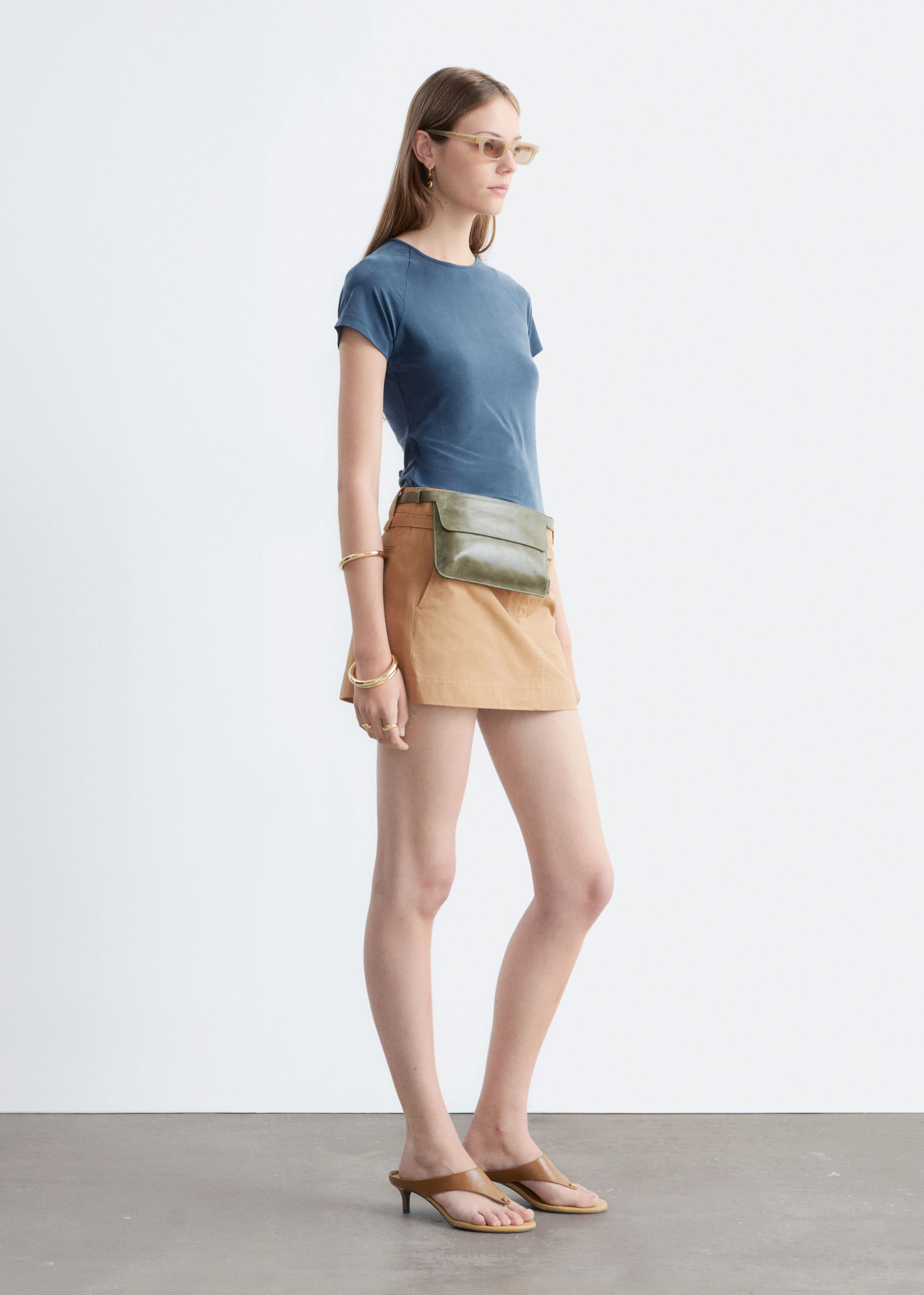 Image of Fitted Raglan T-Shirt