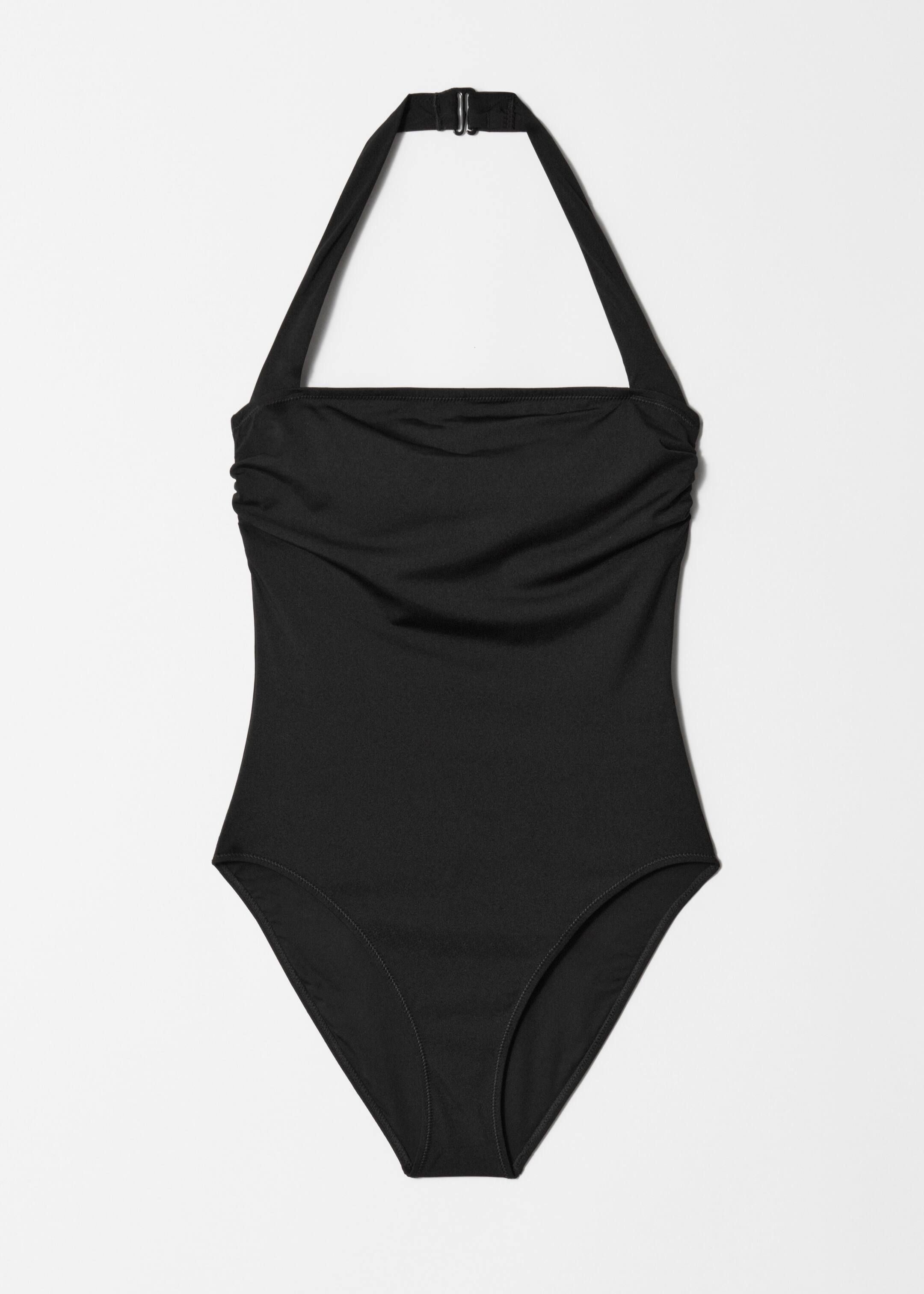 Ver imagen más grande: Traje de baño con cuello halter - Negro - MUJER | H&M ES 4