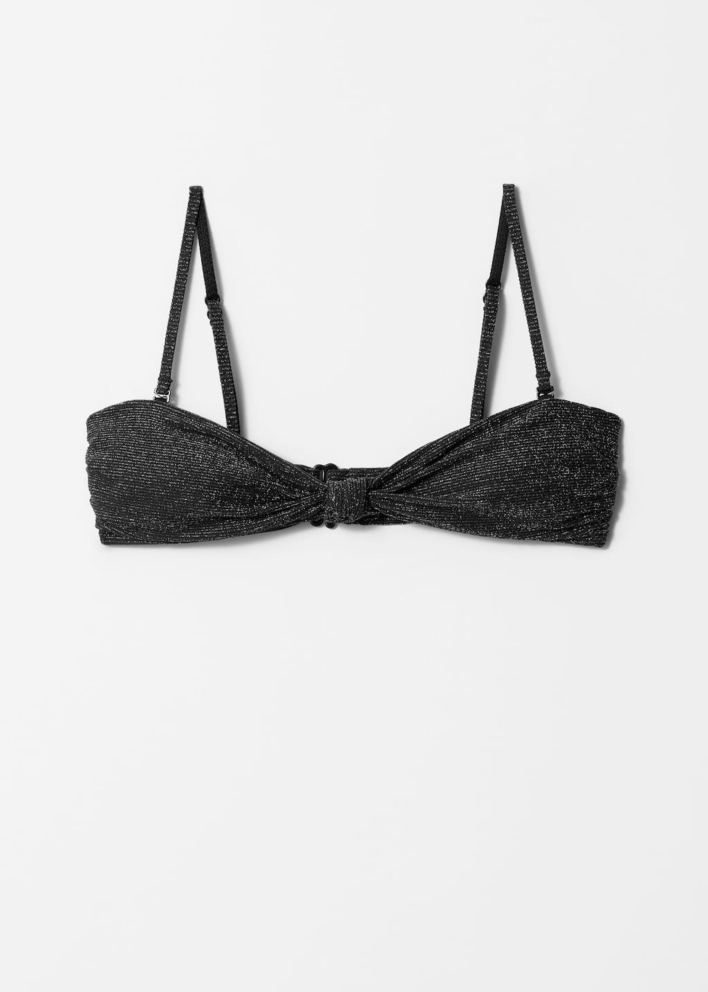 Image of Bikinioberteil mit Knotendetail