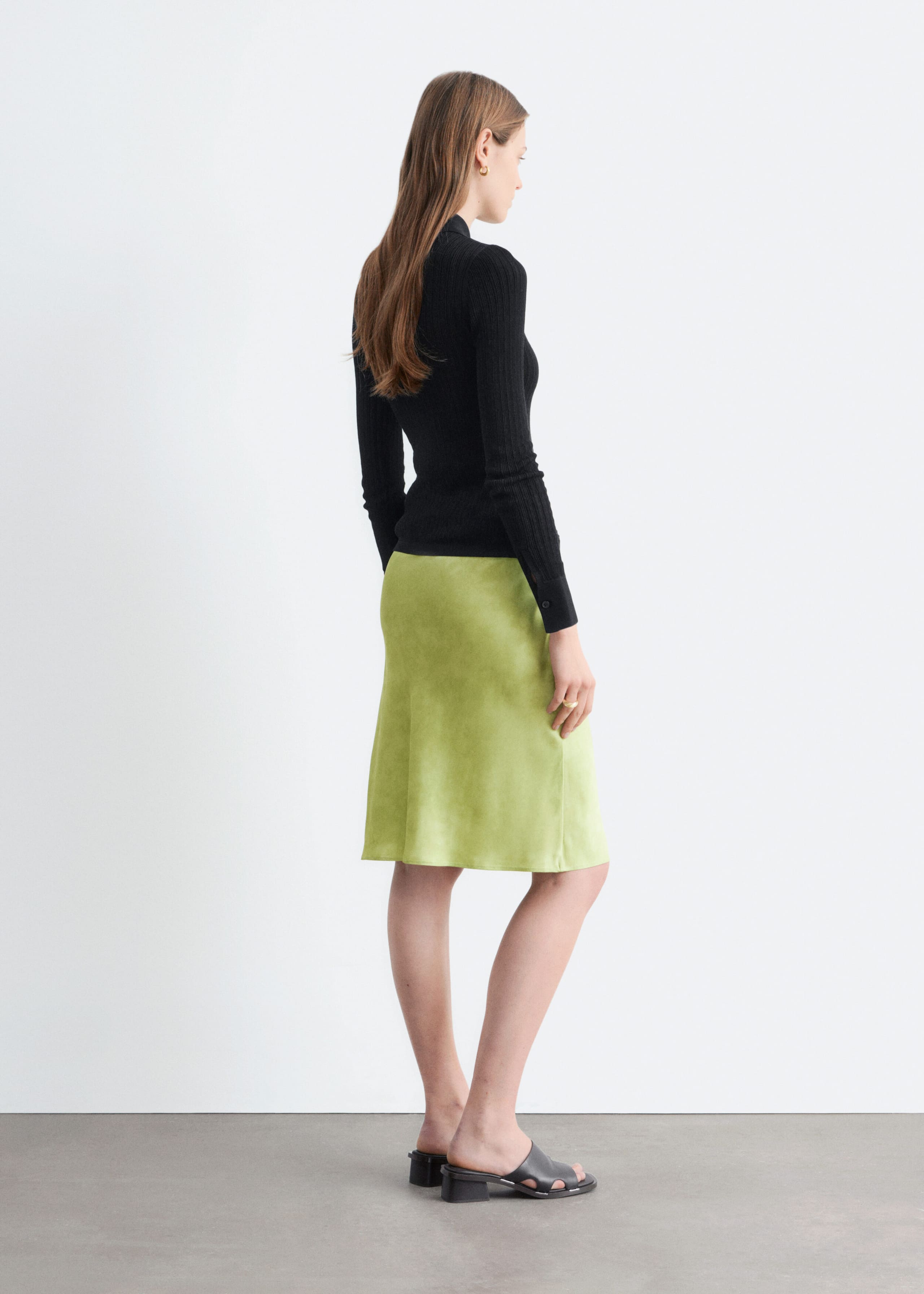 Image of Pointelle Rib Polo Shirt