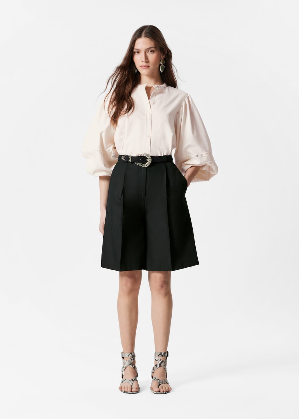 Image of Tailored Bermuda Shorts