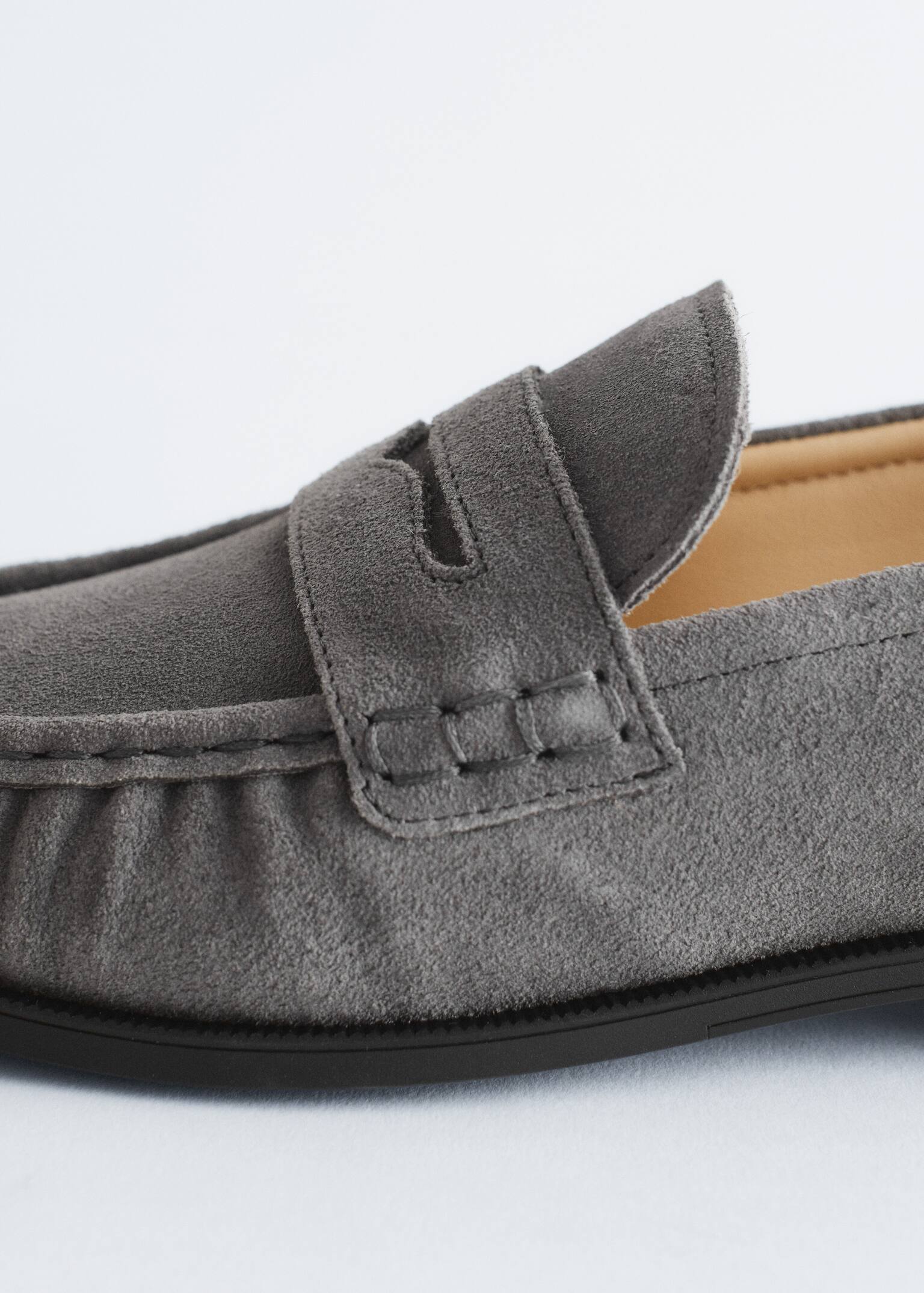 Penny-loafers - Lysegrå/Sort/Brun/Lysegul/Sort - 3