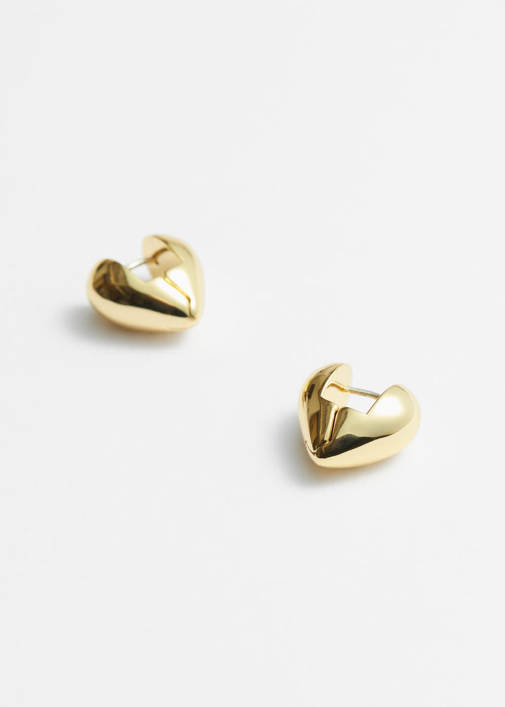 Chunky Heart Hoops