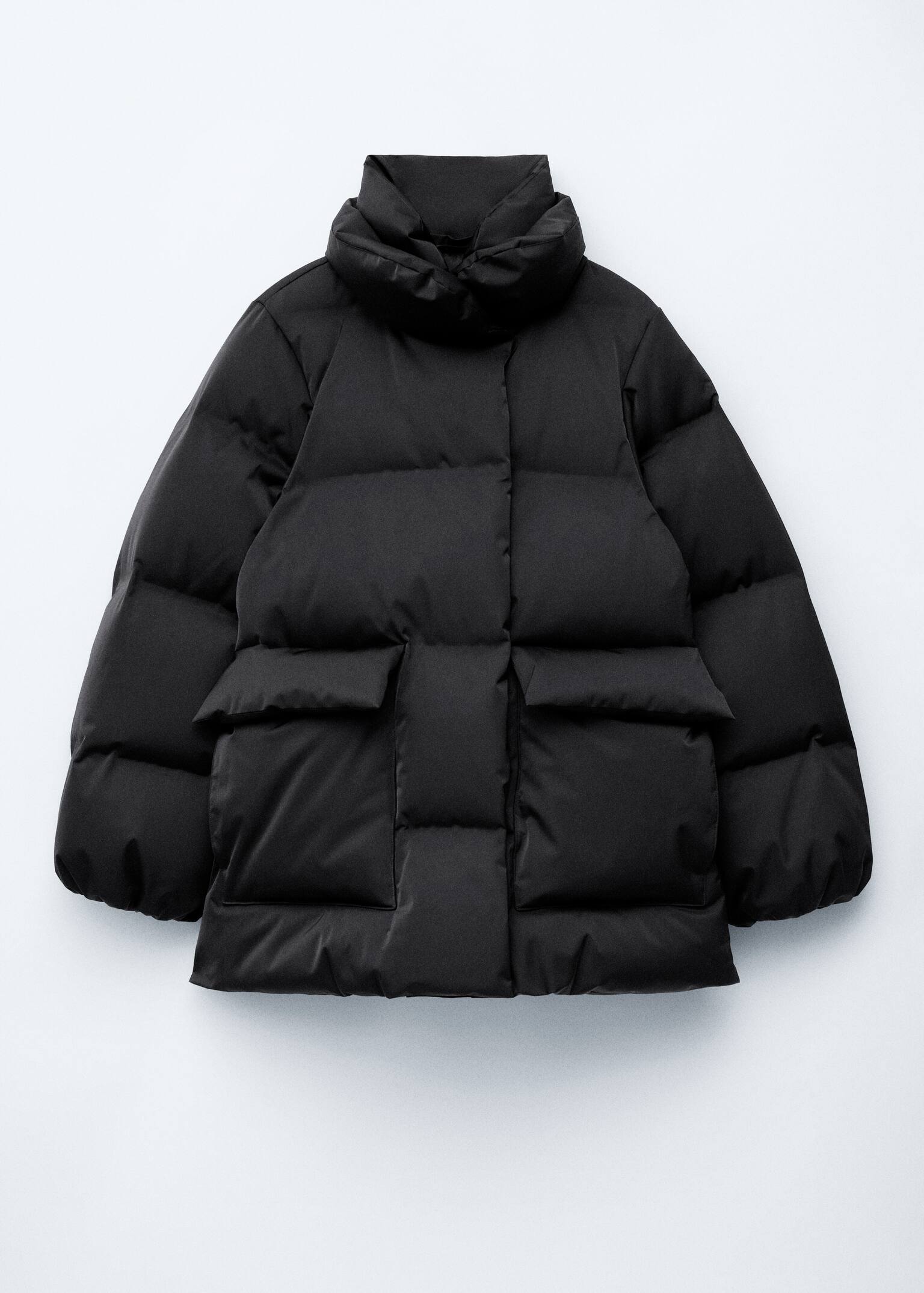 Daunenjacke - Schwarz - 4