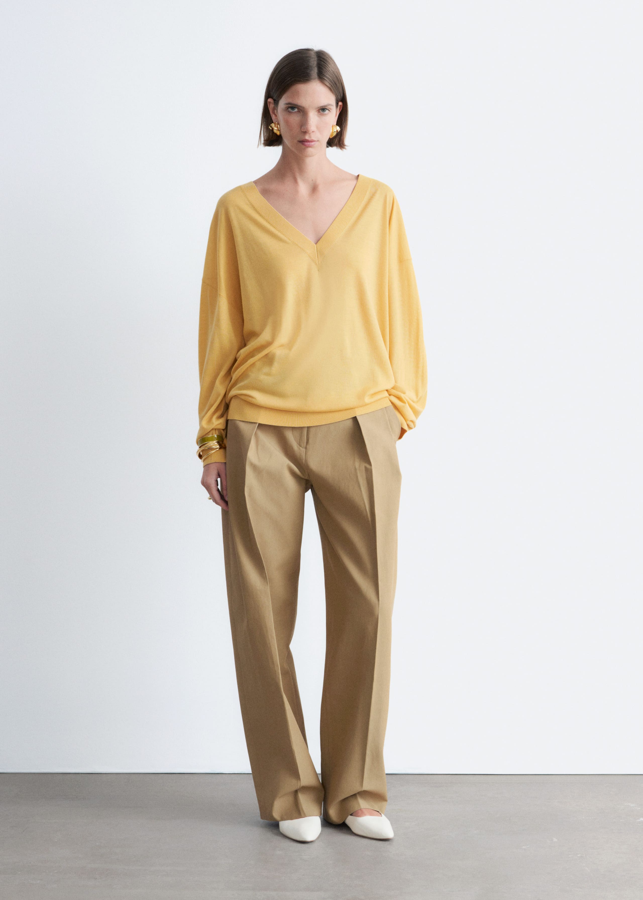 Image of Oversized-Wollpullover aus Merinowolle