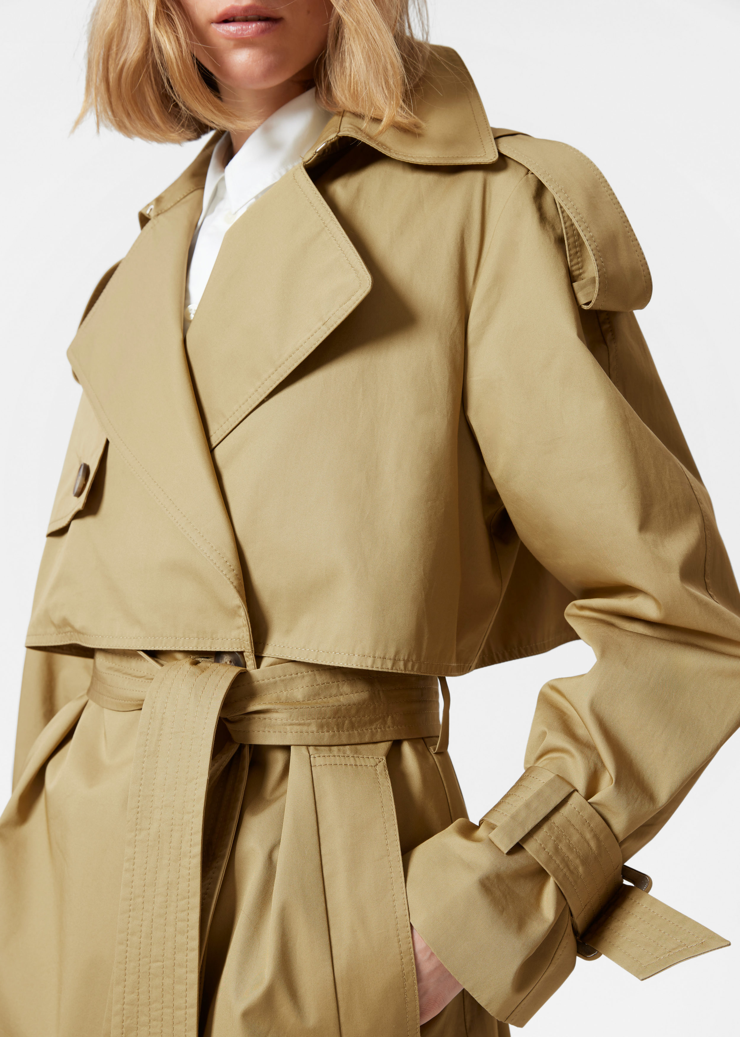 ハーリップトゥ Everyday Belted Trench Jacket M Fubail / Everyday Belted Trench Jacket