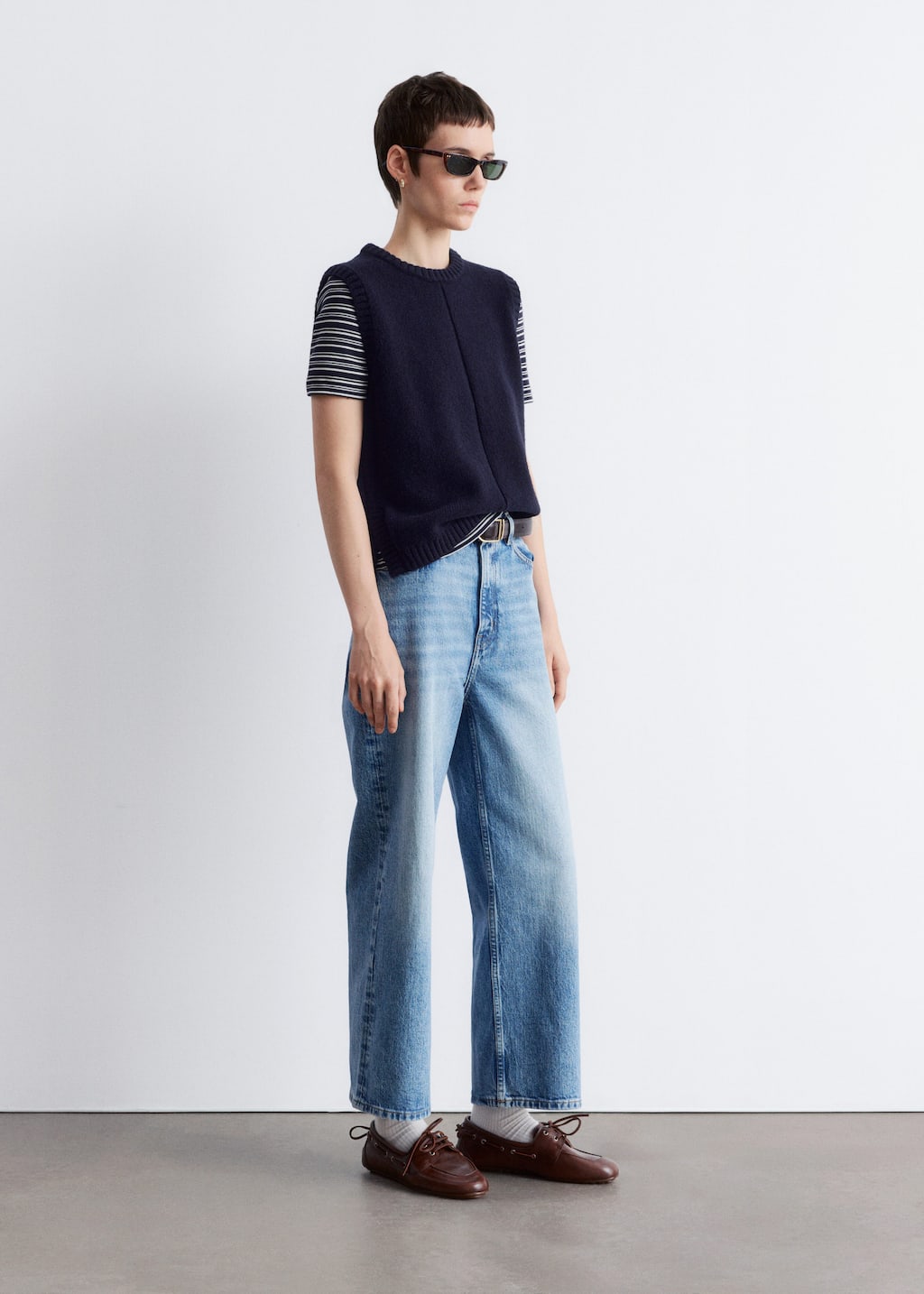 Image of Knitted Sweater Vest