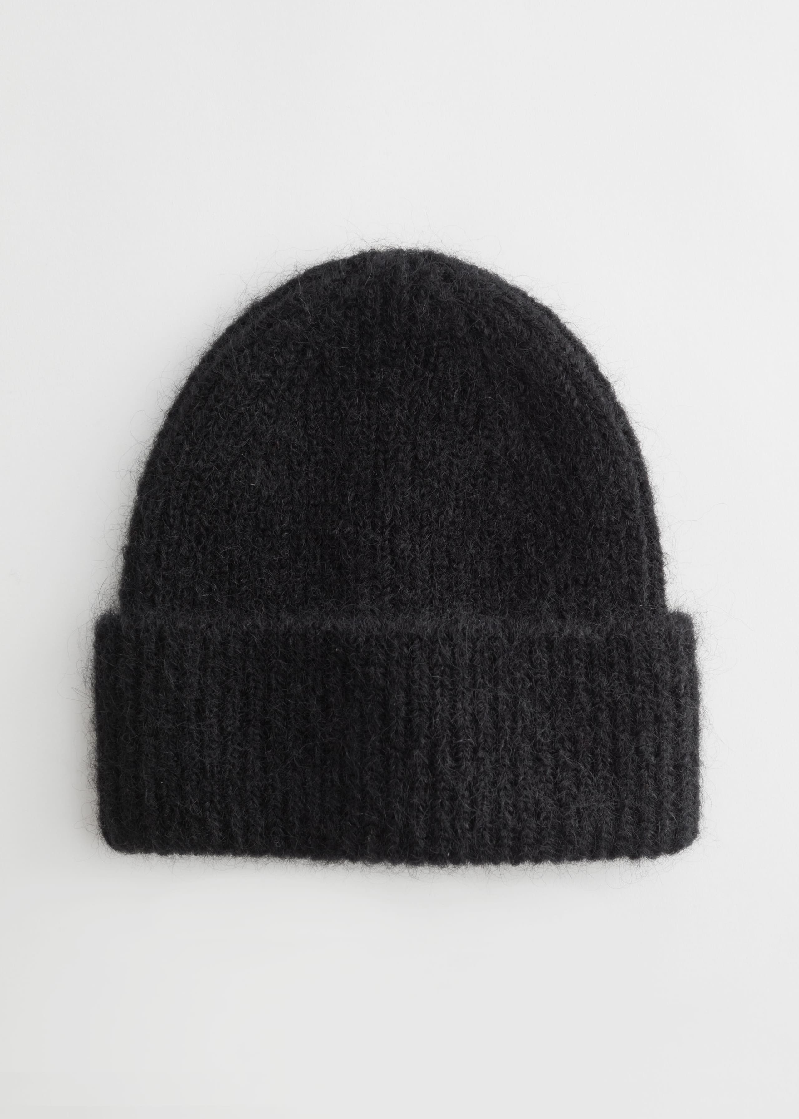 Fuzzy Mohair Beanie