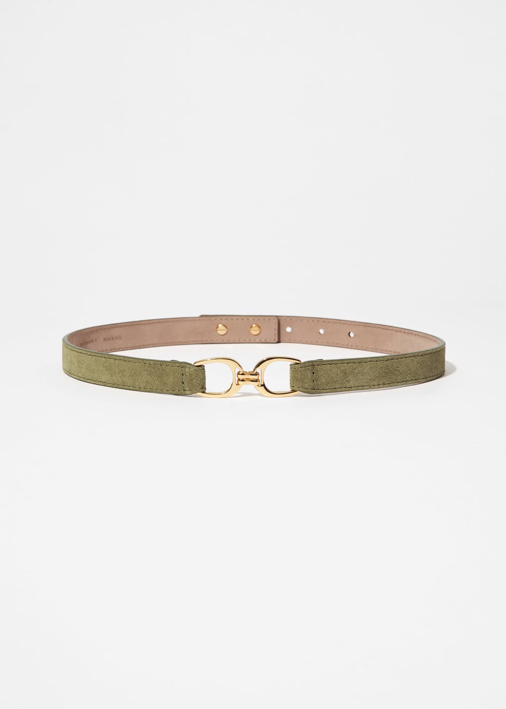 Image of Mid-Waist Leather Belt