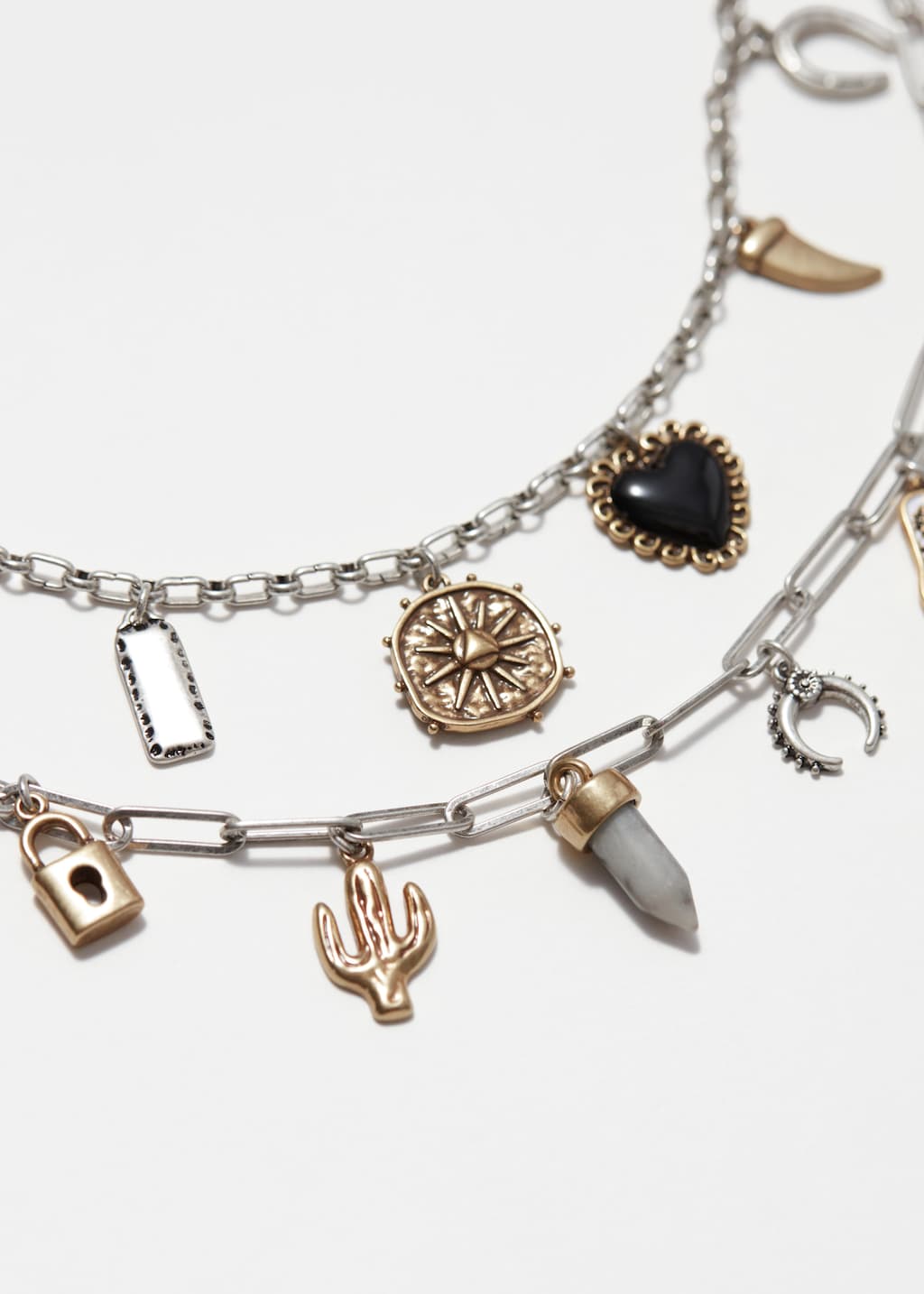 Image of Cowboy-Themed Charm Necklace