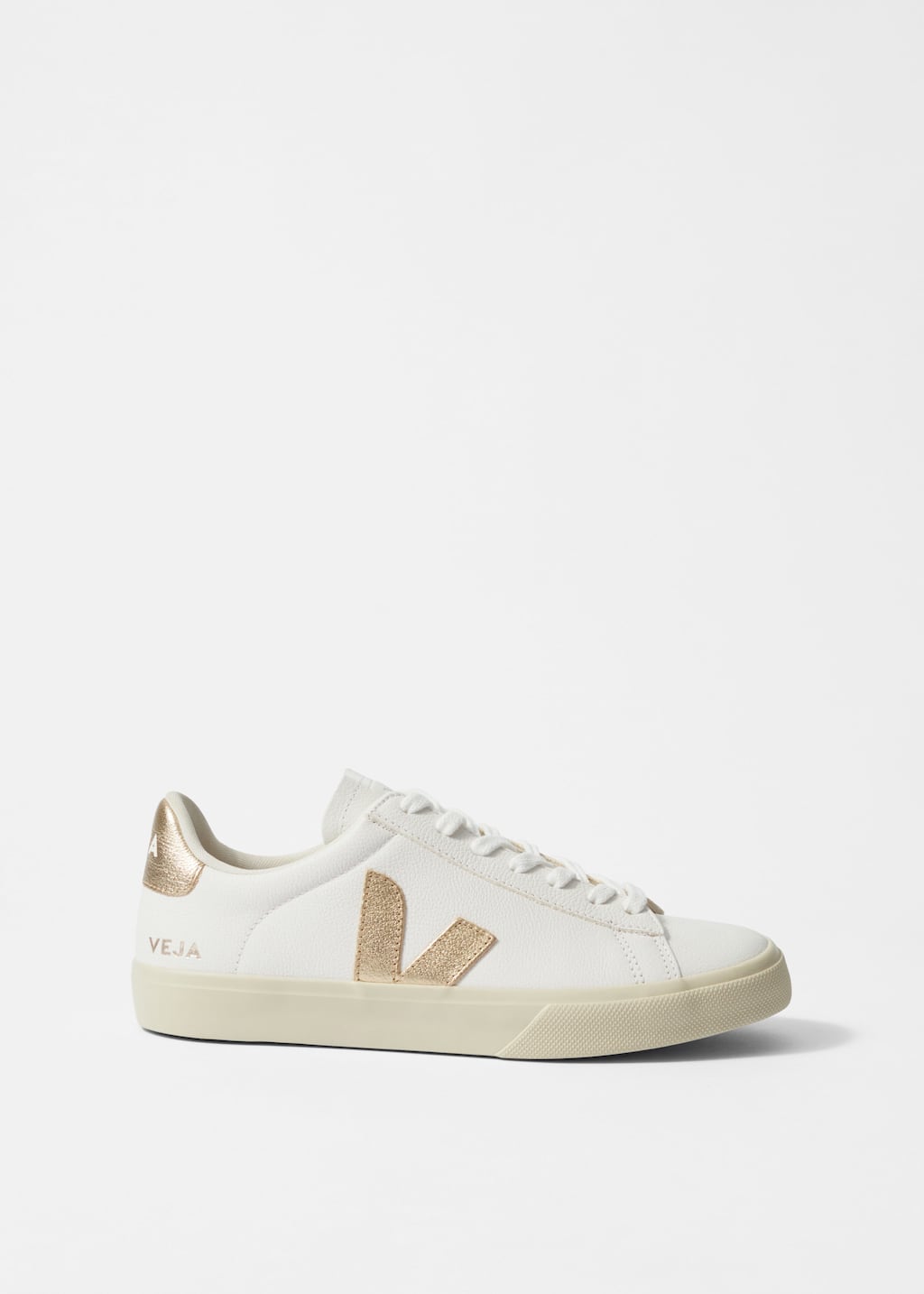 VejaCampoLeatherSneakers - Weiß/Beige - Stillleben