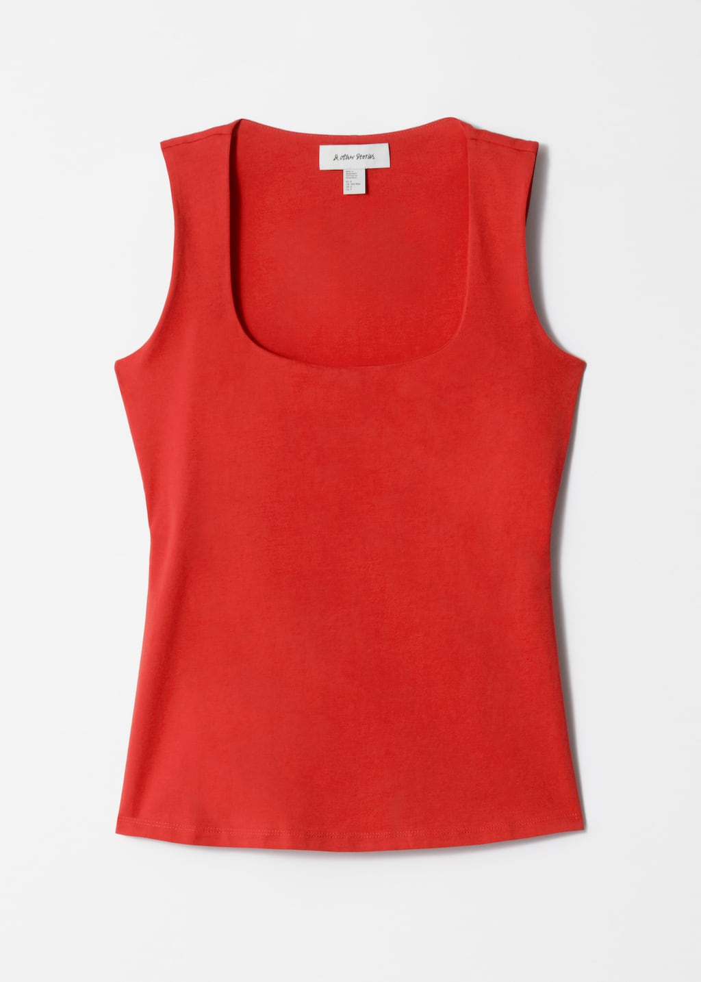 Image of Square-Neck Tank Top