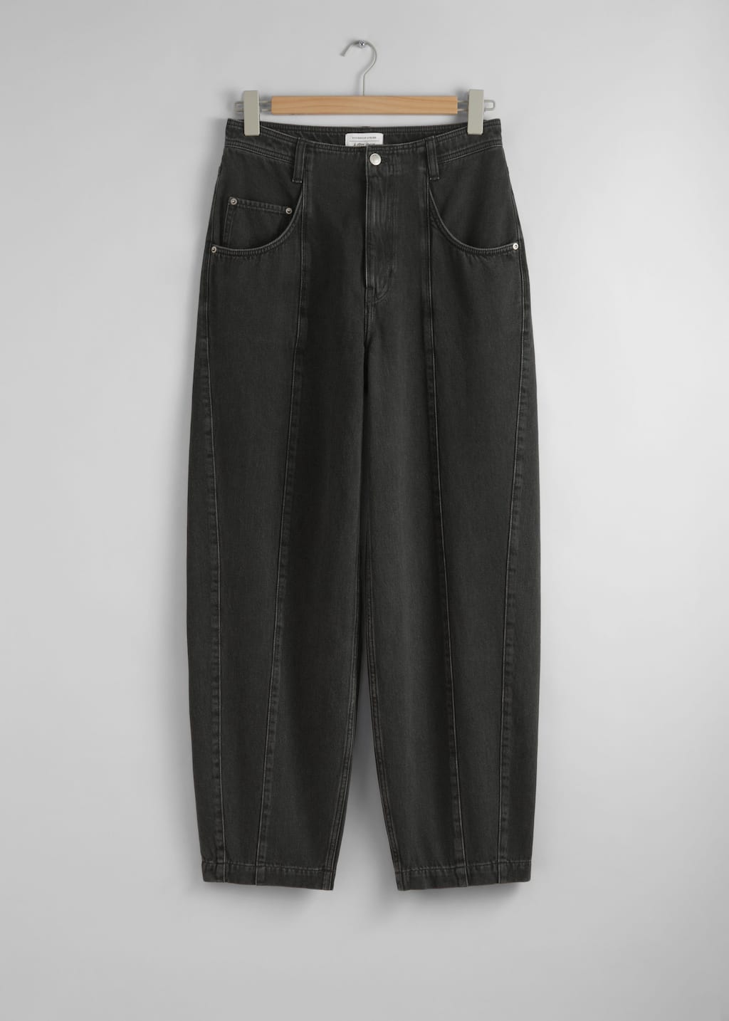 High-WaistBarrel-LegJeans