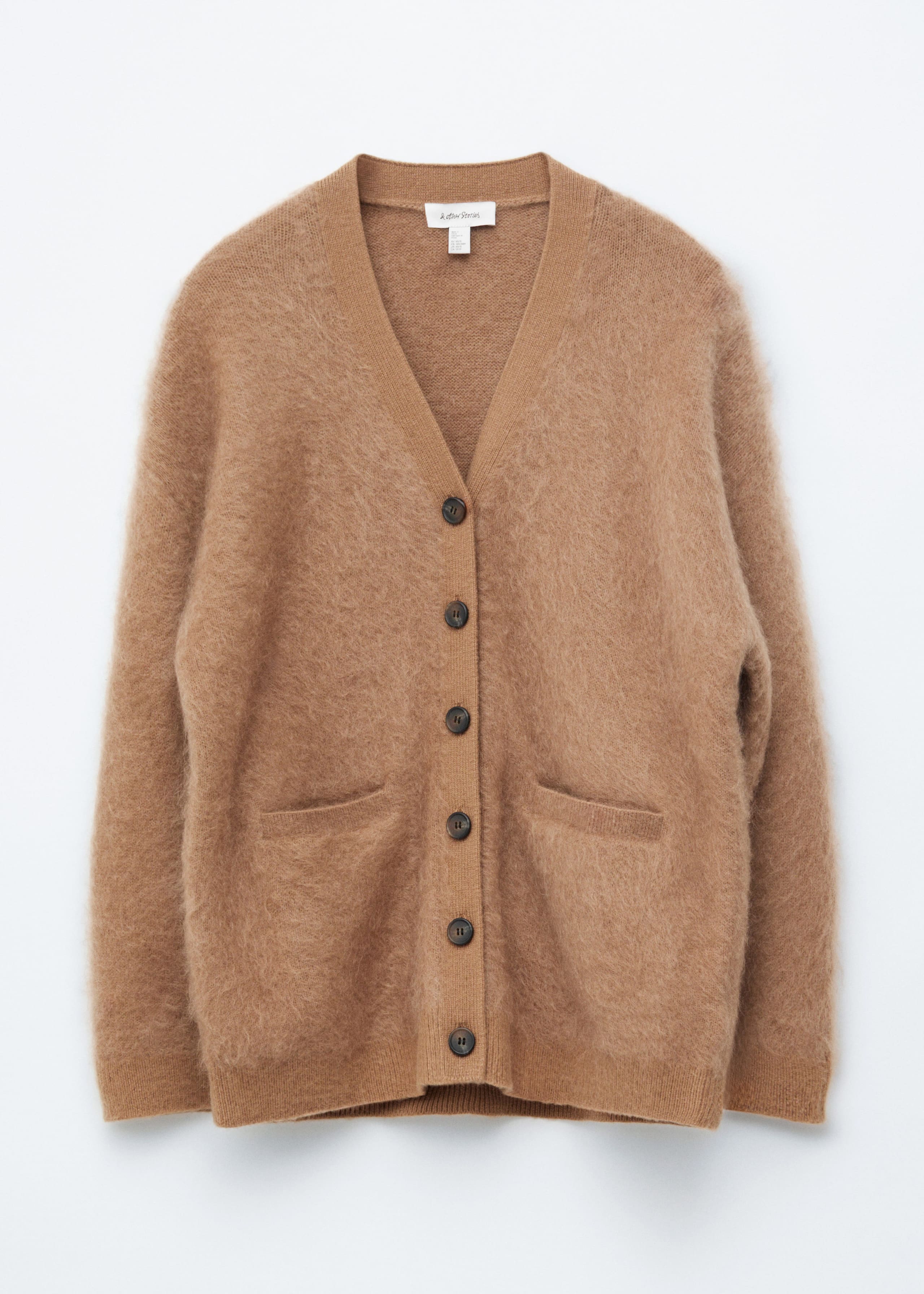 Image of Oversized Mohair-Blend Cardigan