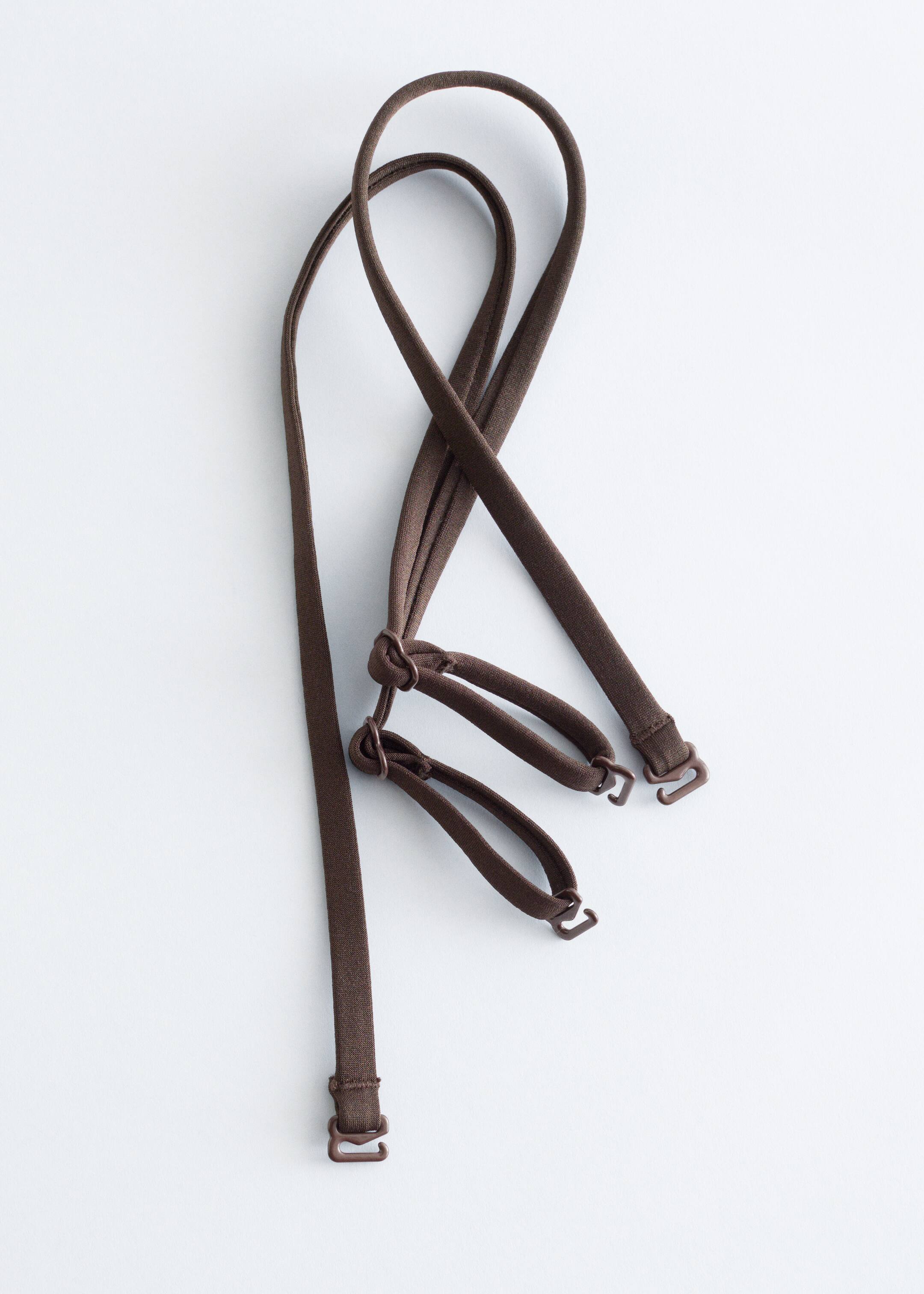 Ver imagen más grande: Traje de baño con aro en U - Marrón oscuro - MUJER | H&M ES 2