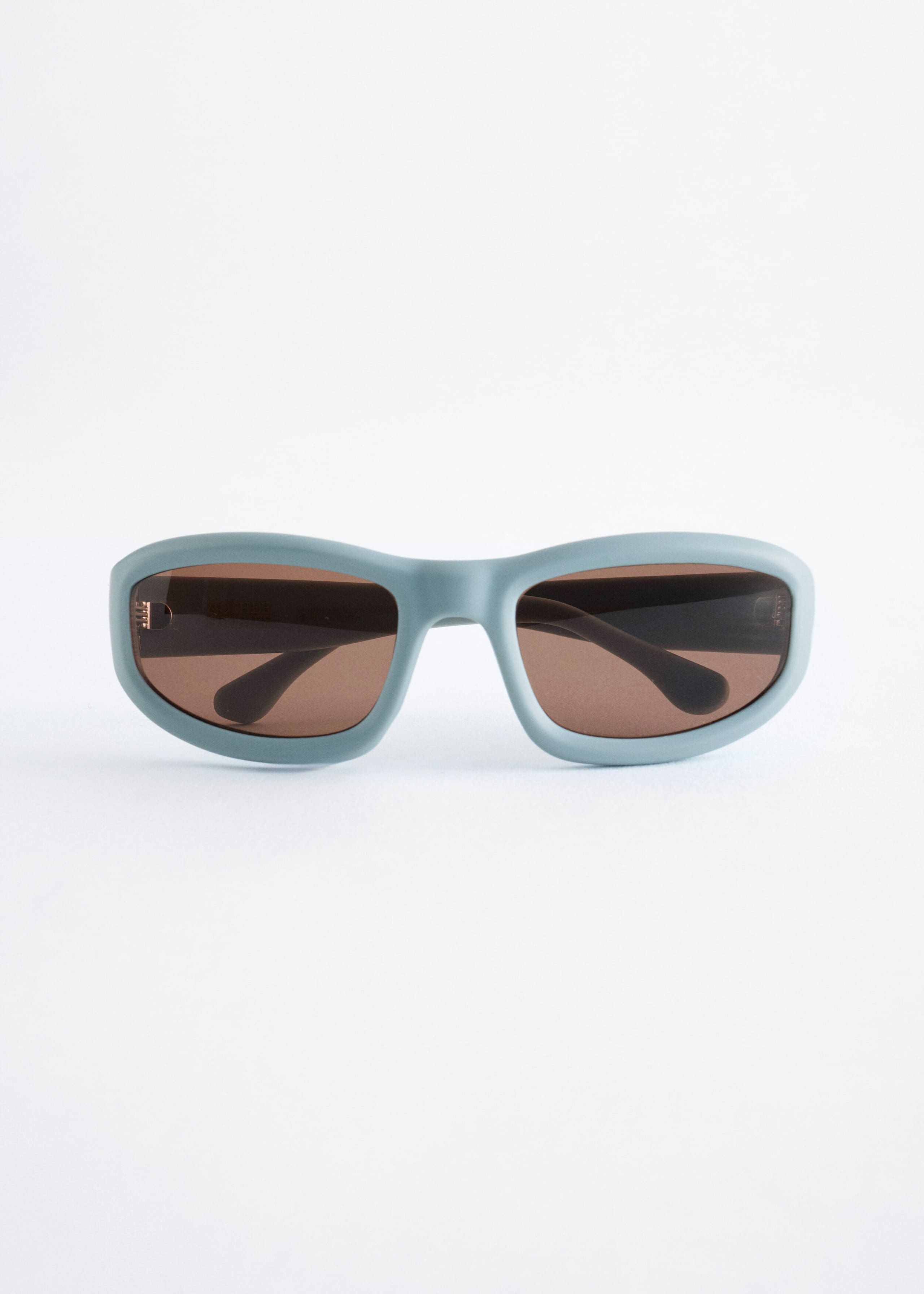 Oval Sunglasses - Turquoise - Still Life