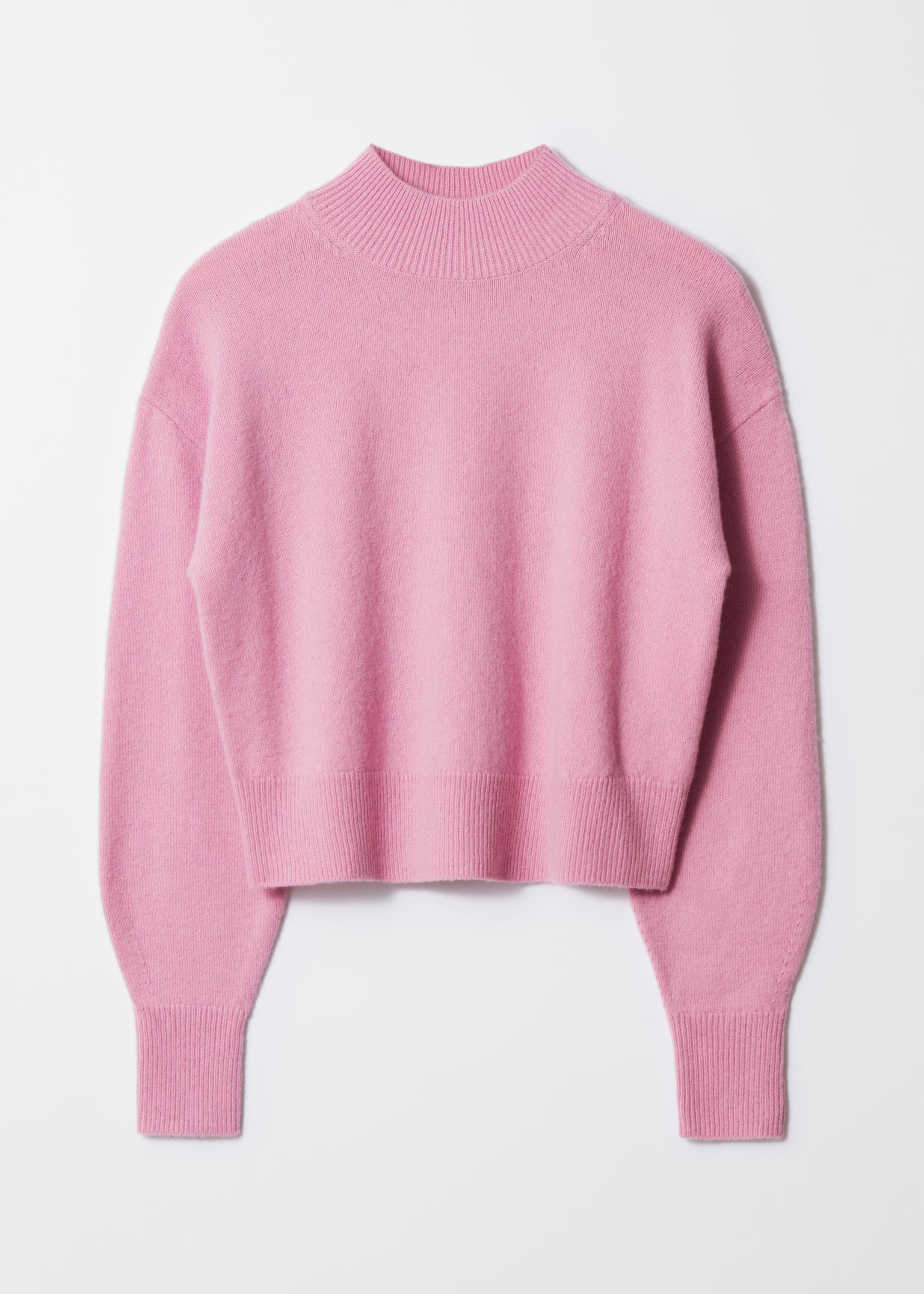 Ver imagen más grande: Jersey de cuello semialto - Rosa - MUJER | H&M ES 1