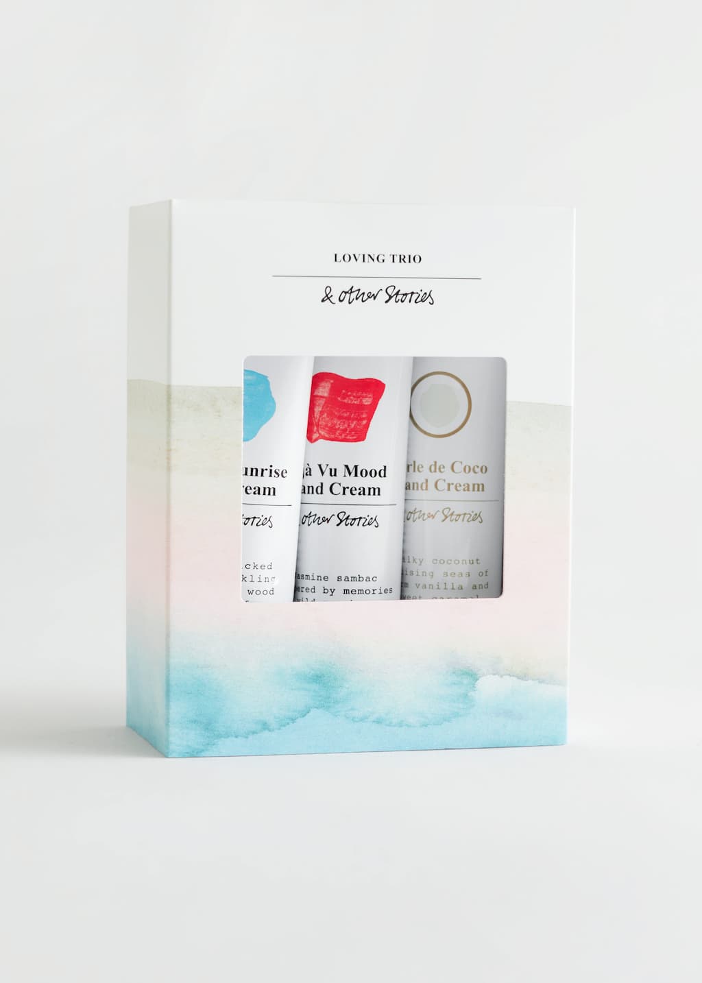 HandCreamLovingTrioKit - Perle de Coco - Bodegón