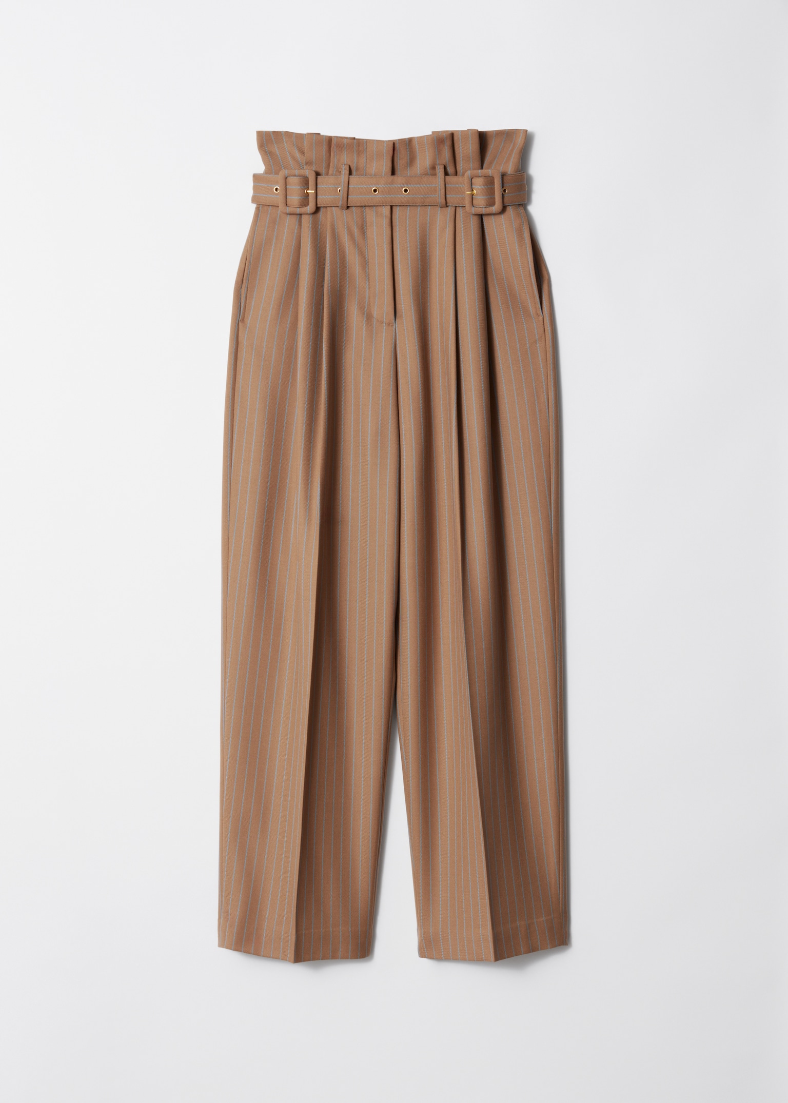 Elegante wollen broek - Beige