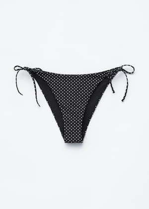 Black/Polka Dot