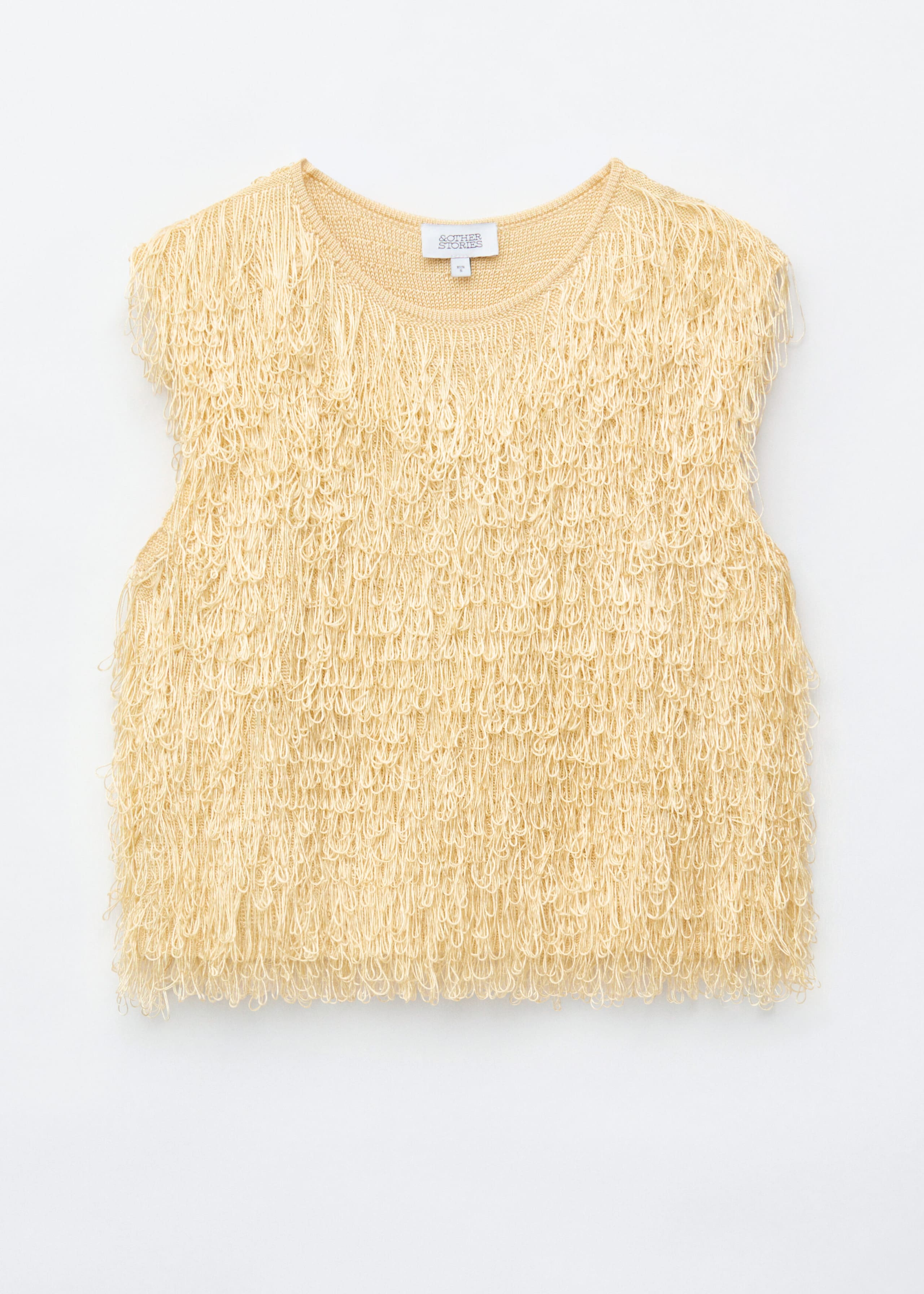 Fringed Top - Cream - Still Life