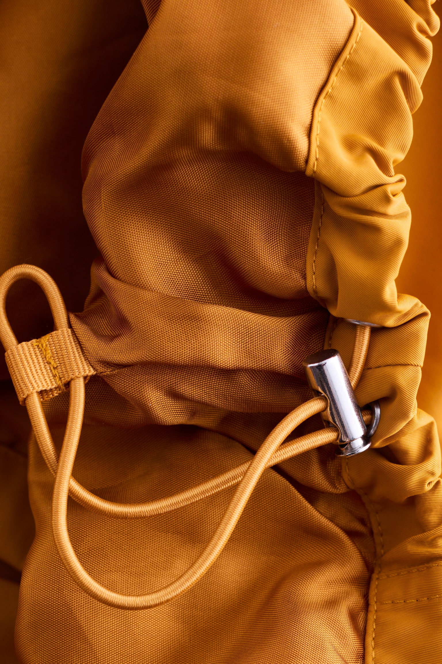 Anorak con cappuccio - Arancione/Nero - 9