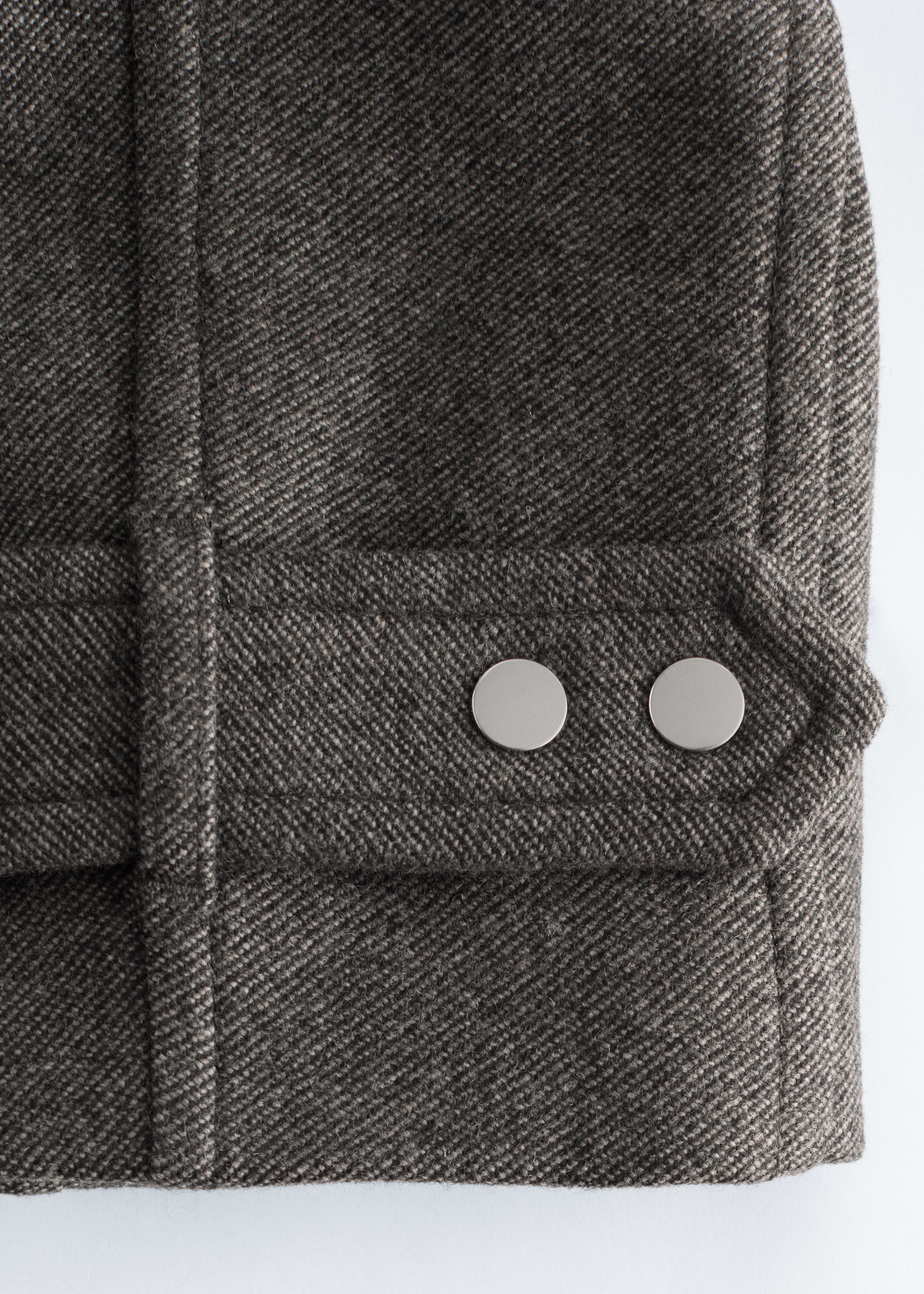 Short Wool Jacket - Dark Grey - Jackets - & Other Stories GB