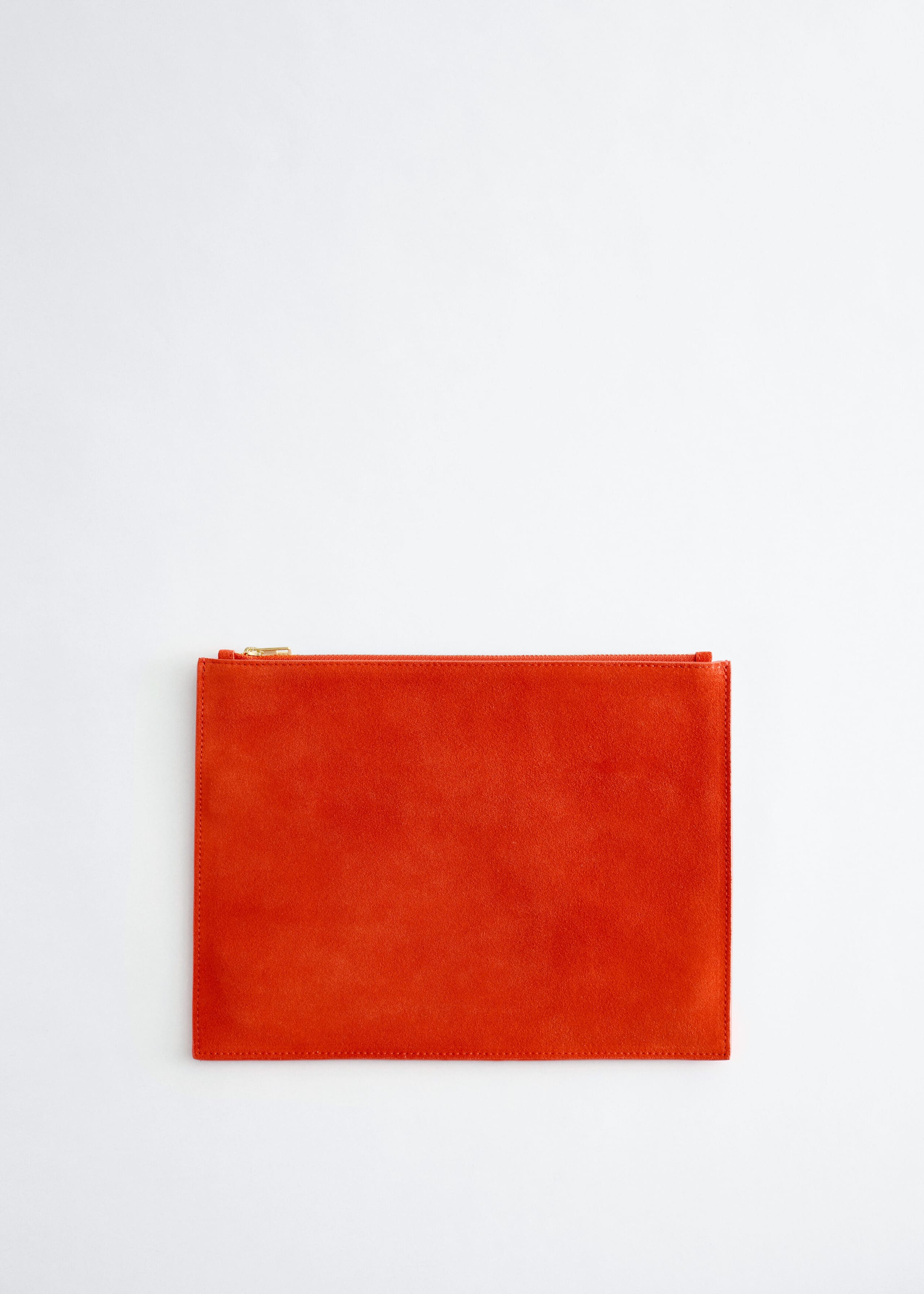 Image of Cartera plana de piel