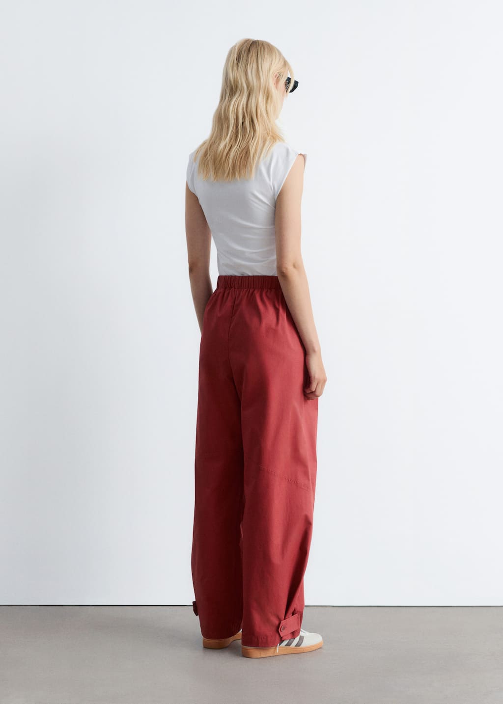 Image of Pull-On Parachute Trousers