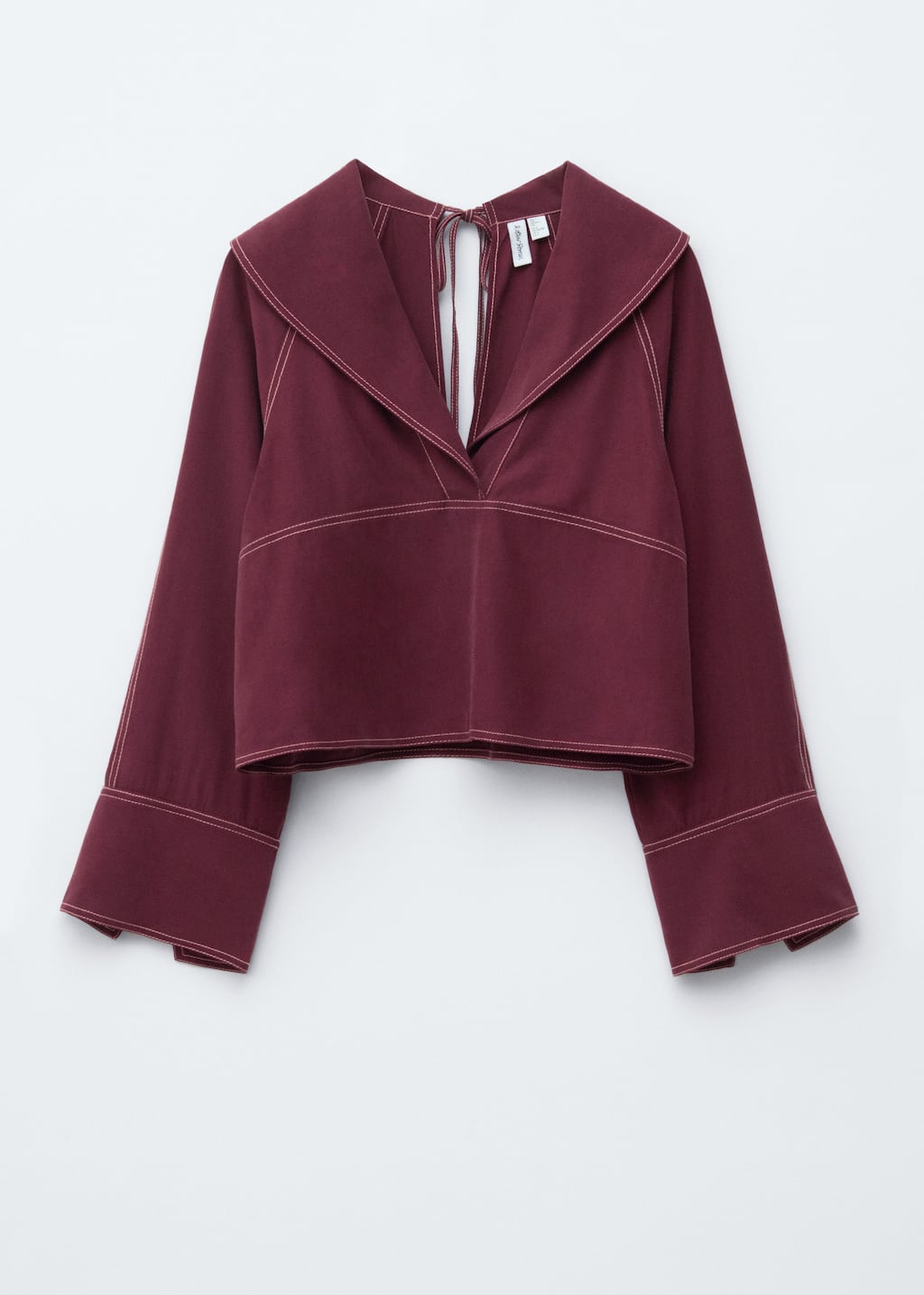 Image of Sailor Collar Blouse