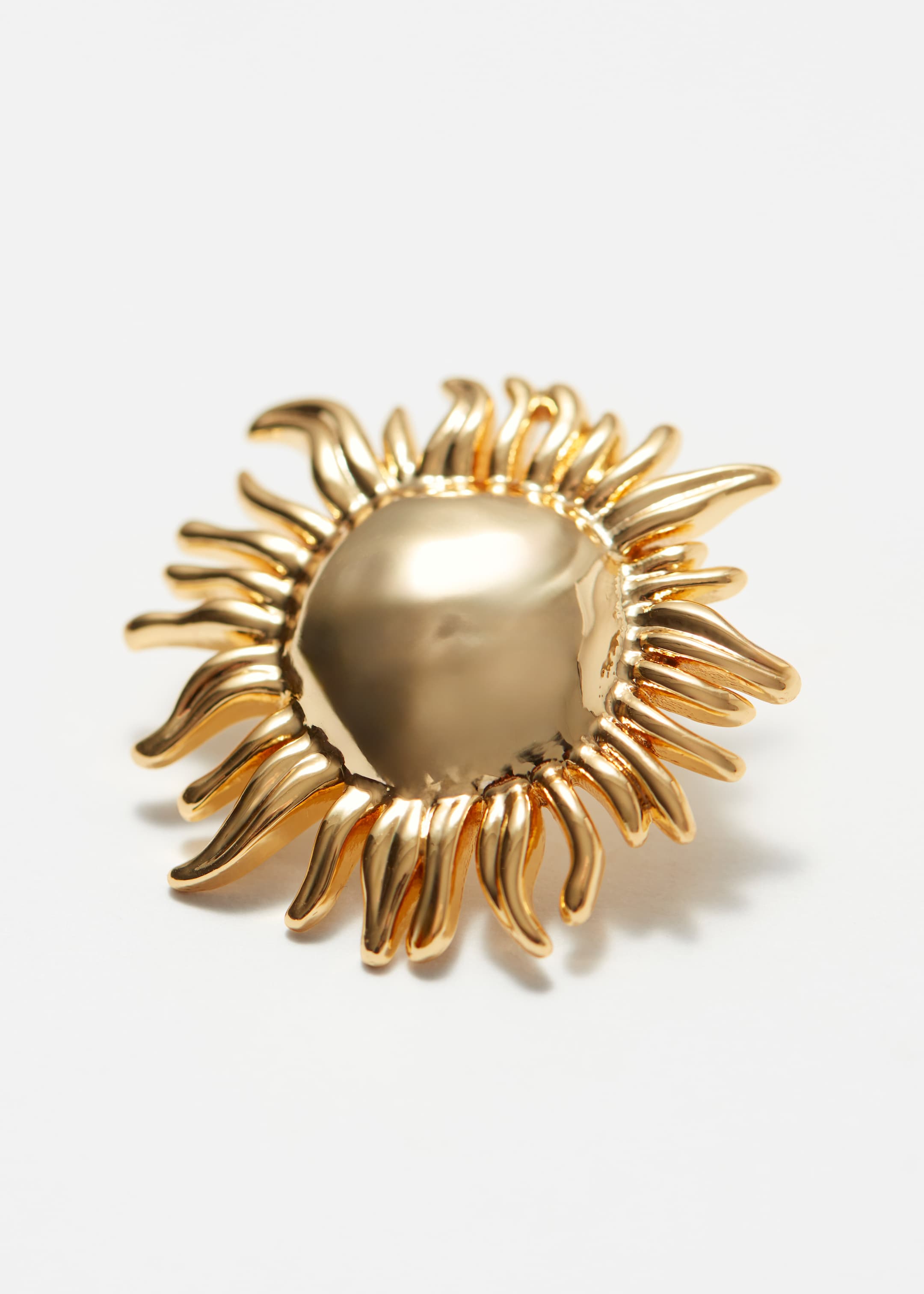 View larger image: Sunflower Stud Earrings - Gold - Ladies | H&M GB 3