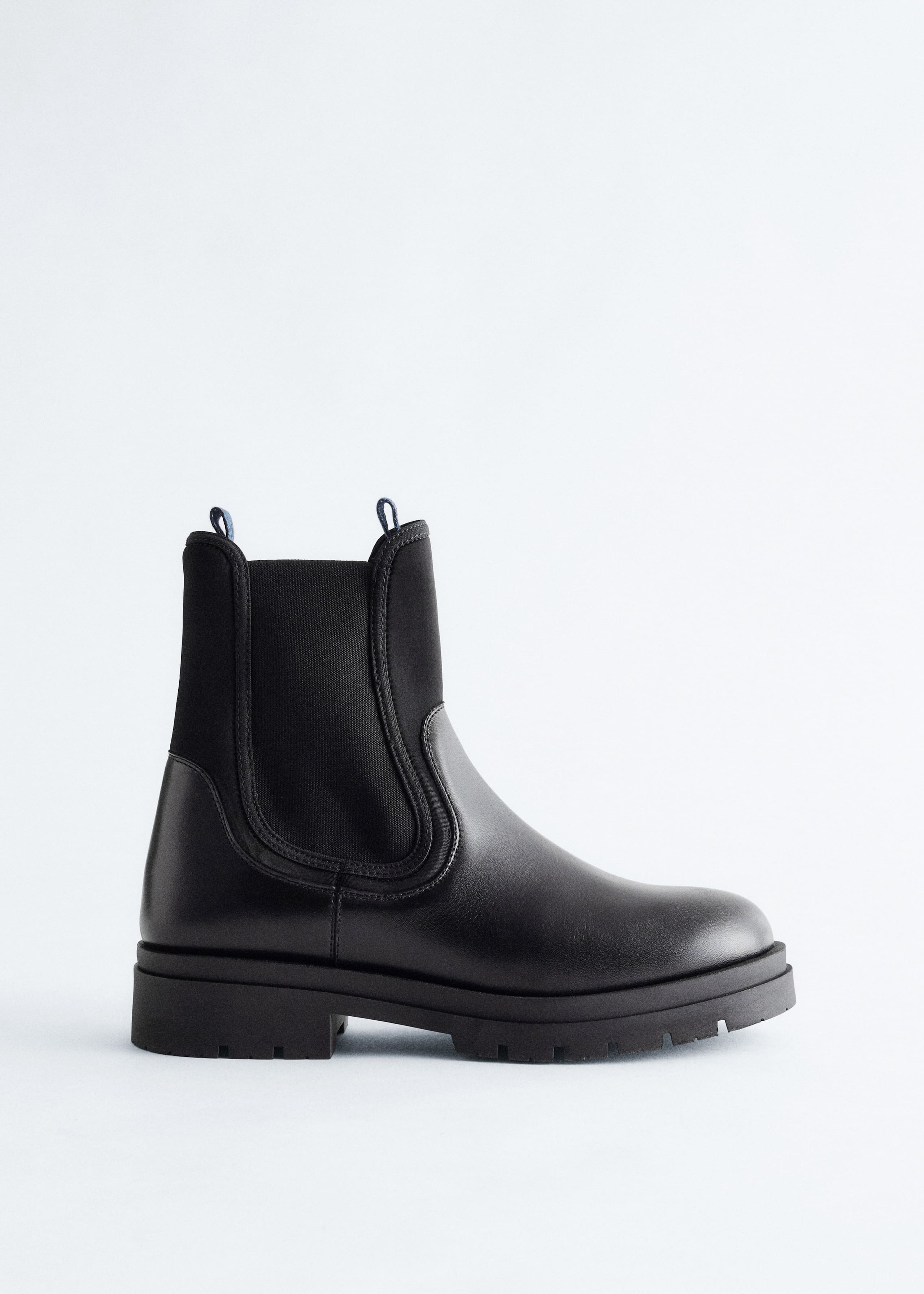 Image of Chelseaboots i läder