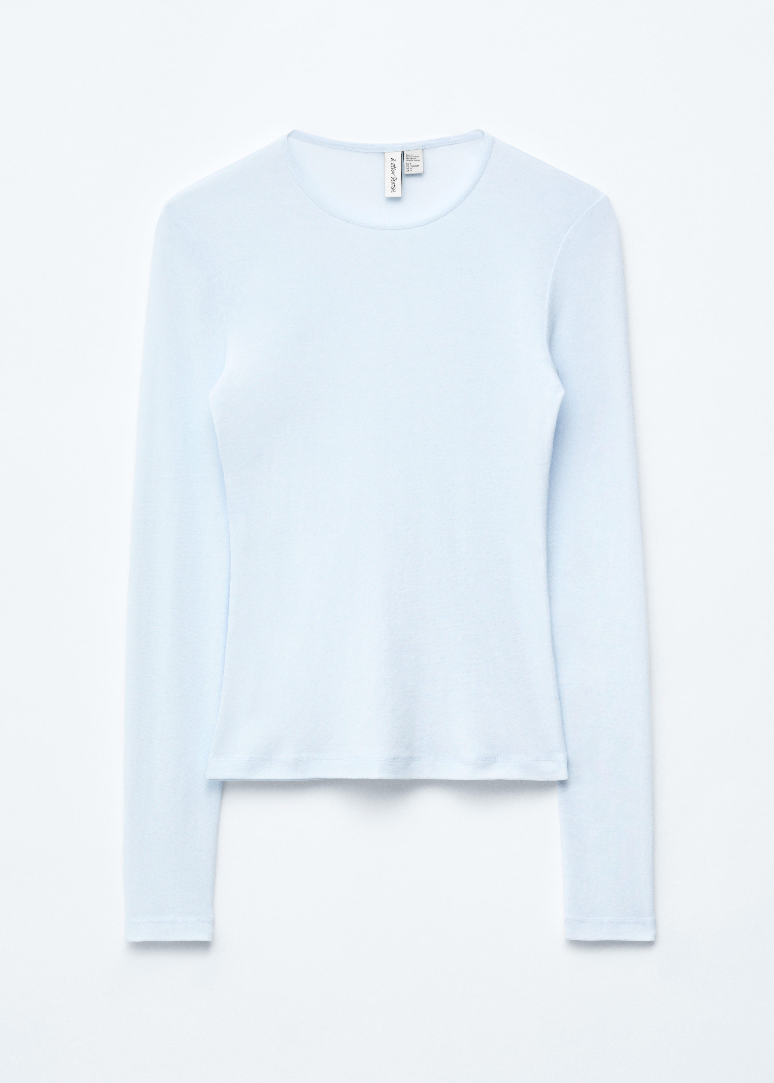 Sheer Long-Sleeve Top