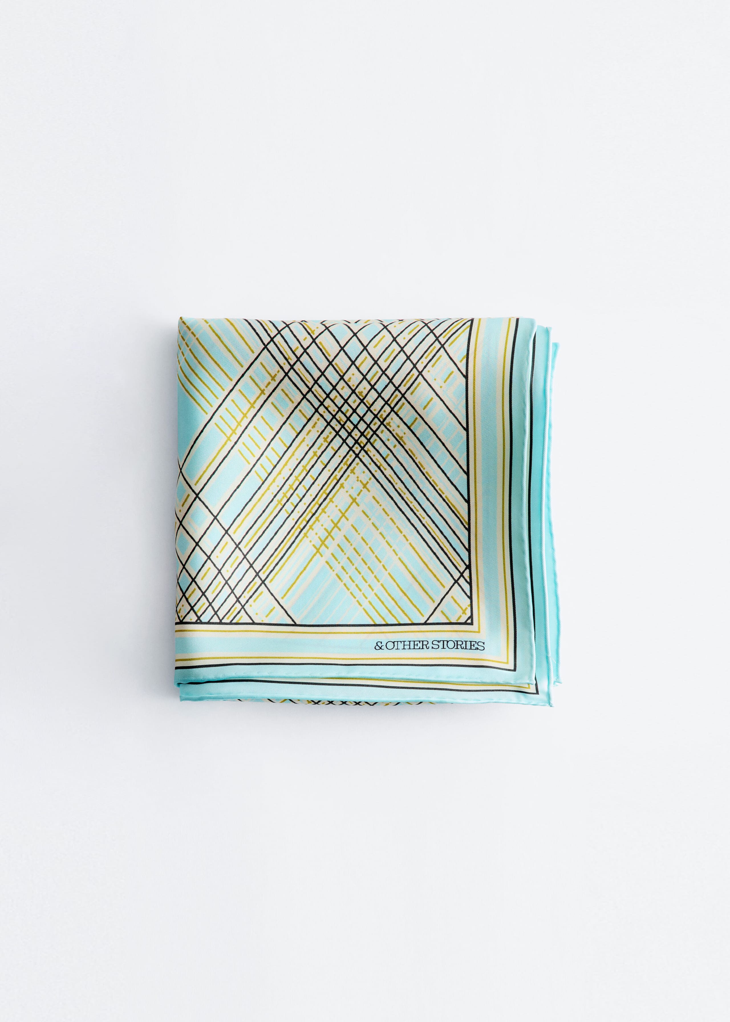 Image of Printed Silk Scarf