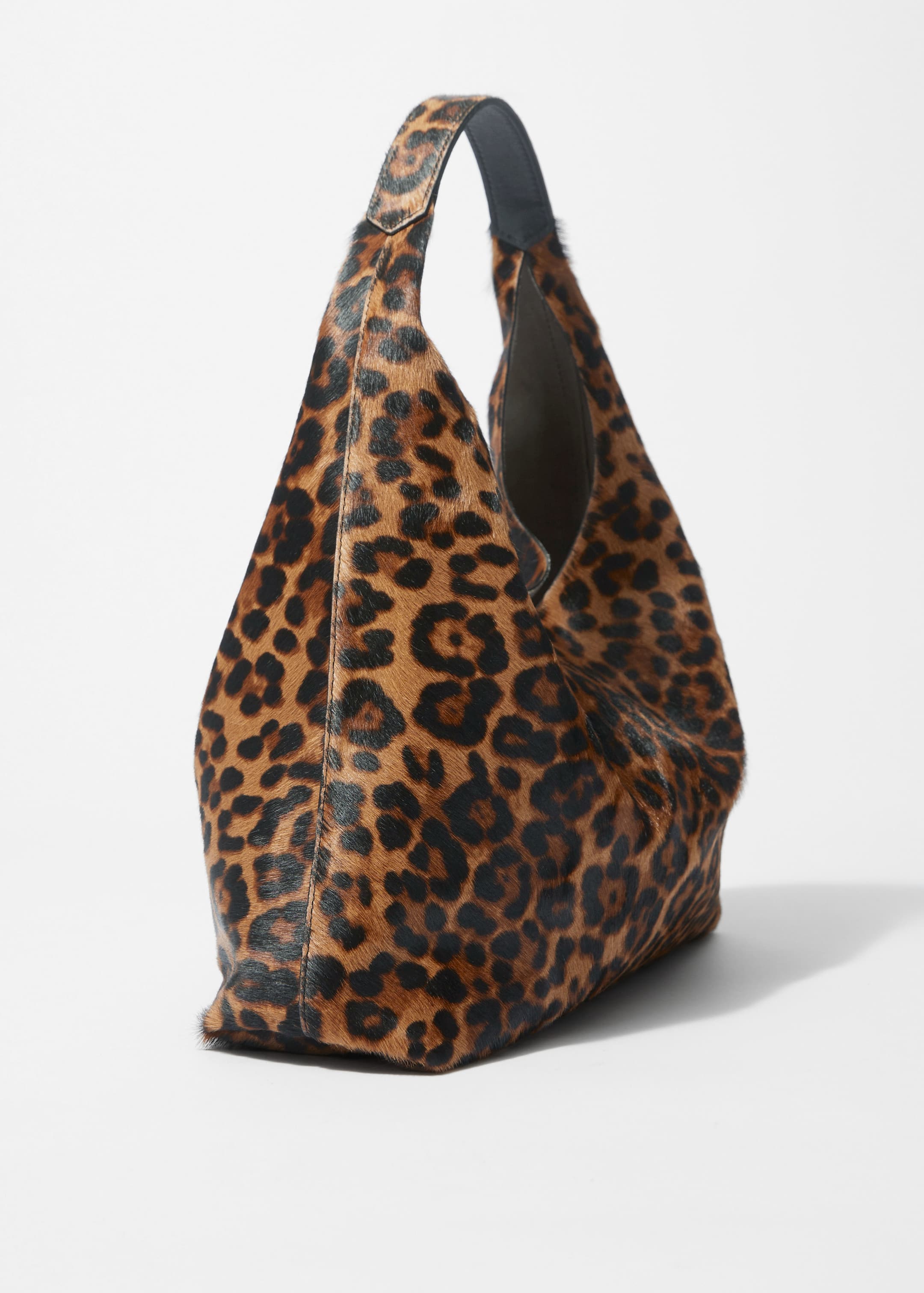 View larger image: Leopard-Print Leather Tote Bag - Leopard - Ladies | H&M GB 2