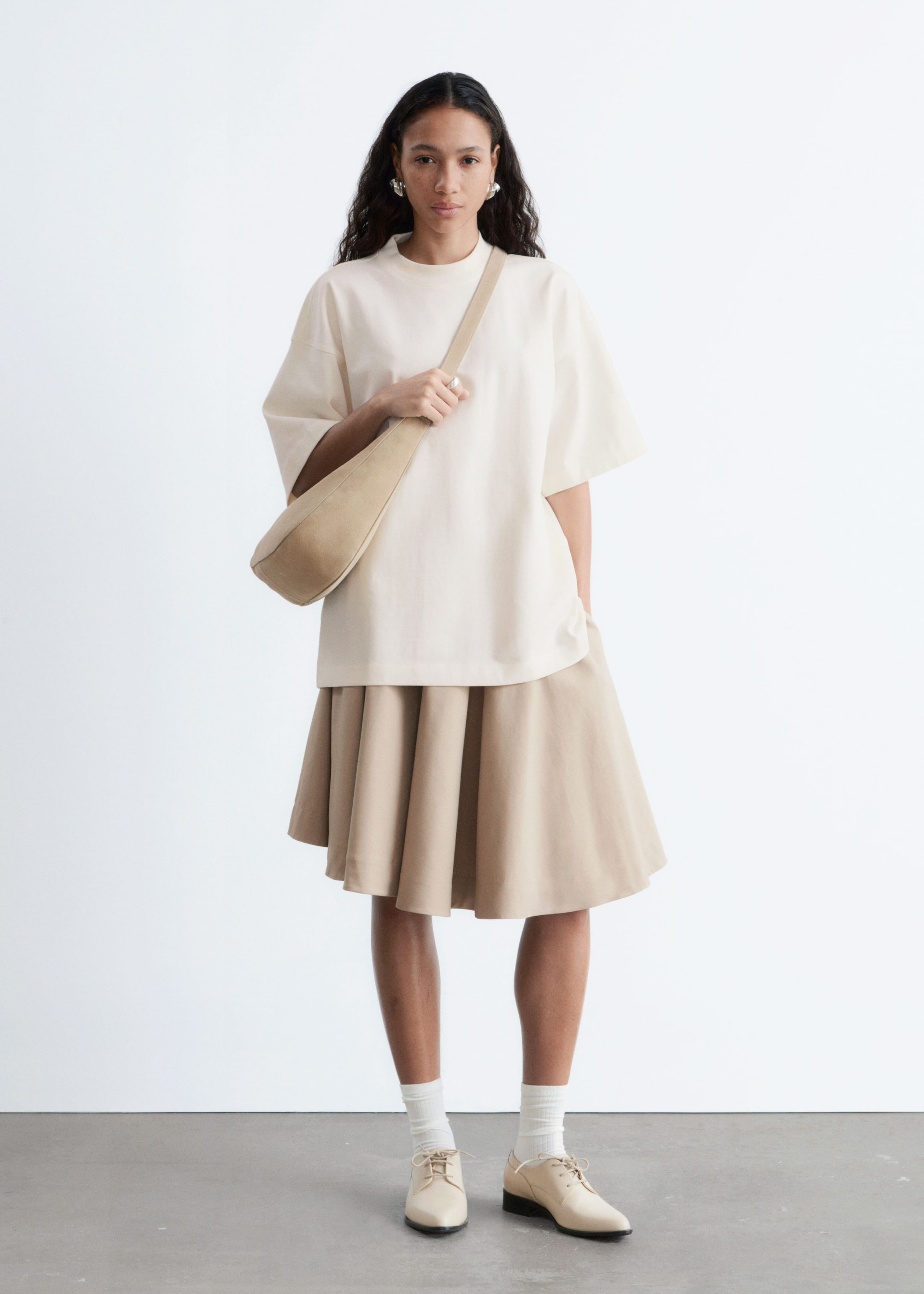 Image of Oversized Cotton T-Shirt