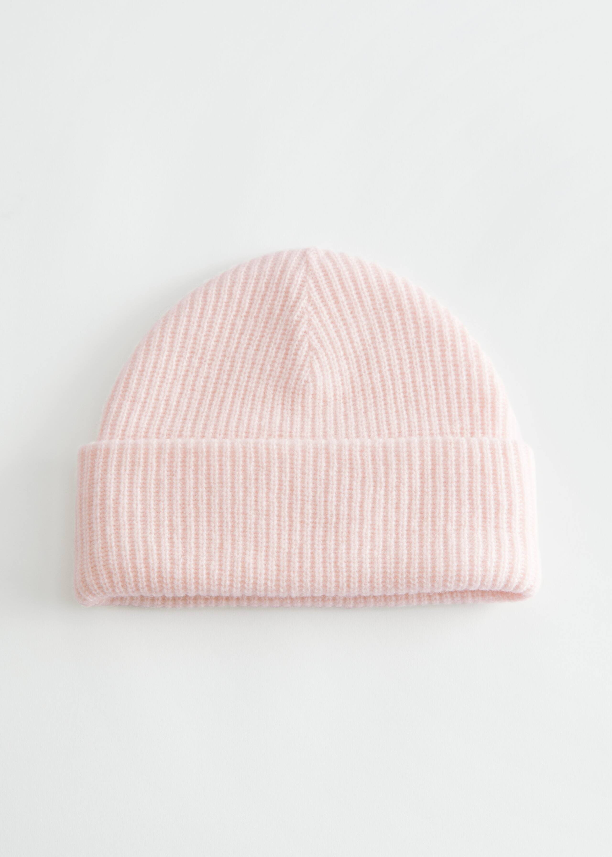 Rib Knit Beanie - Light Pink - Still Life