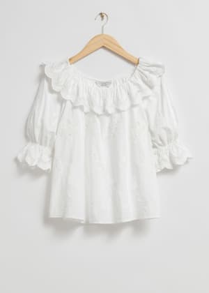 Ivory Embroidered