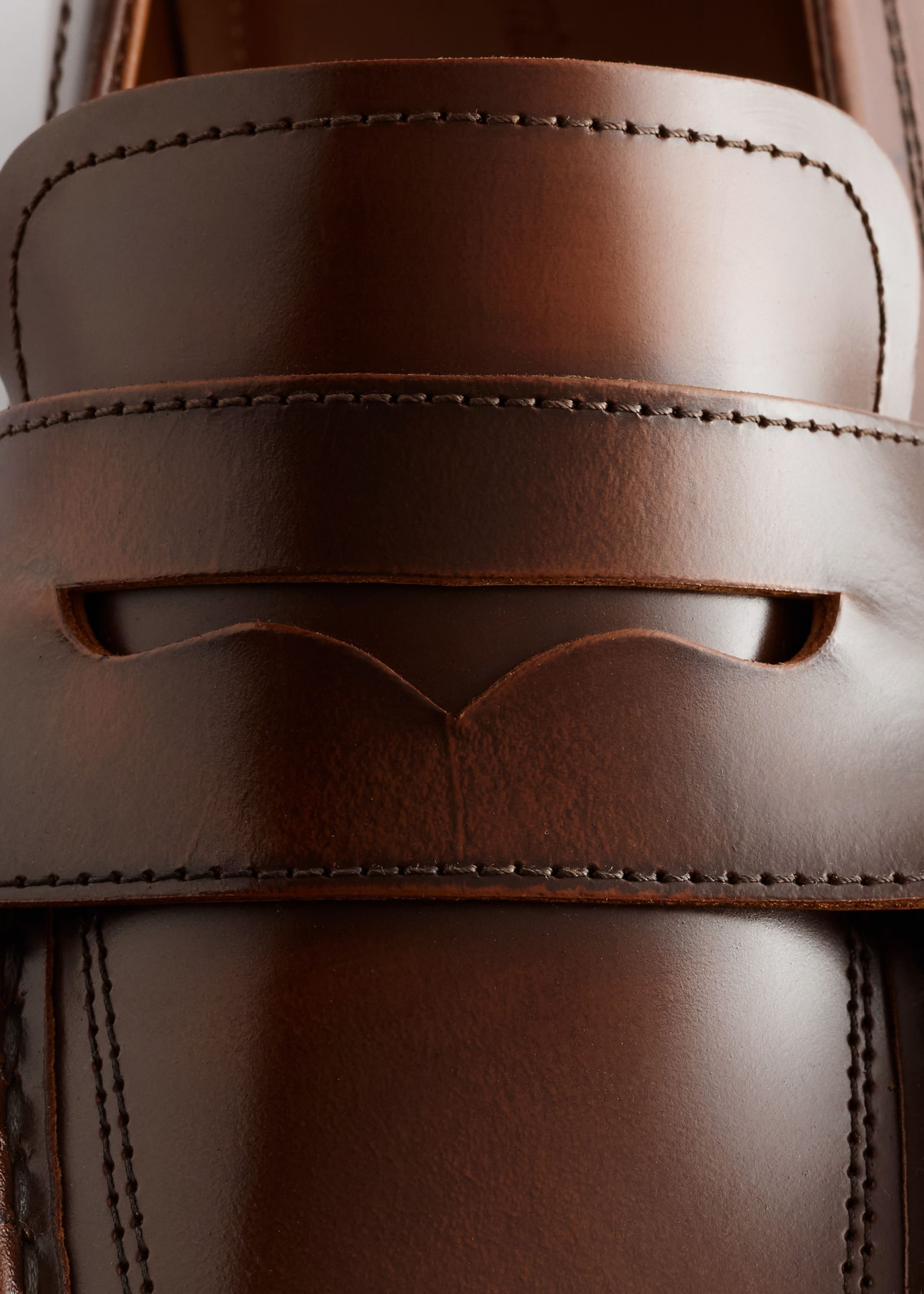 Image of Chunky Leather Loafers