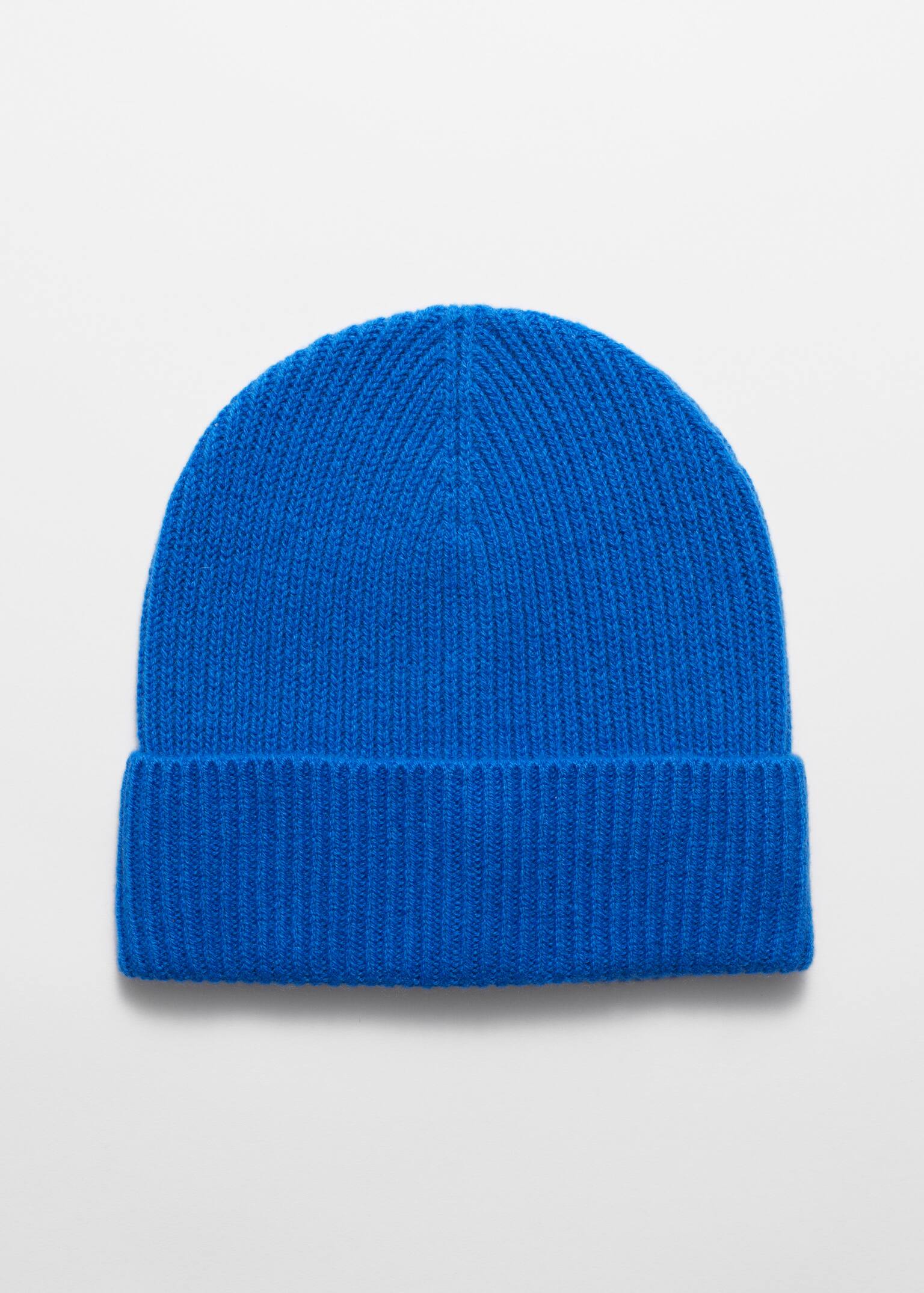 Gorro de cachemira - Azul cobalto/Rojo rubí/Verde oliva/Topo/Azul brillante/Gris oscuro/Caoba/Azul marino/Verde azulado/Crema/Negro